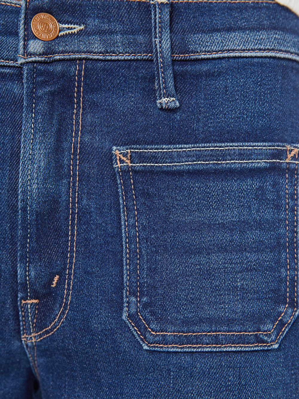 Women The Patch Pocket Mid Rise Maven Ankle | Mother Denim Cocktail Hour