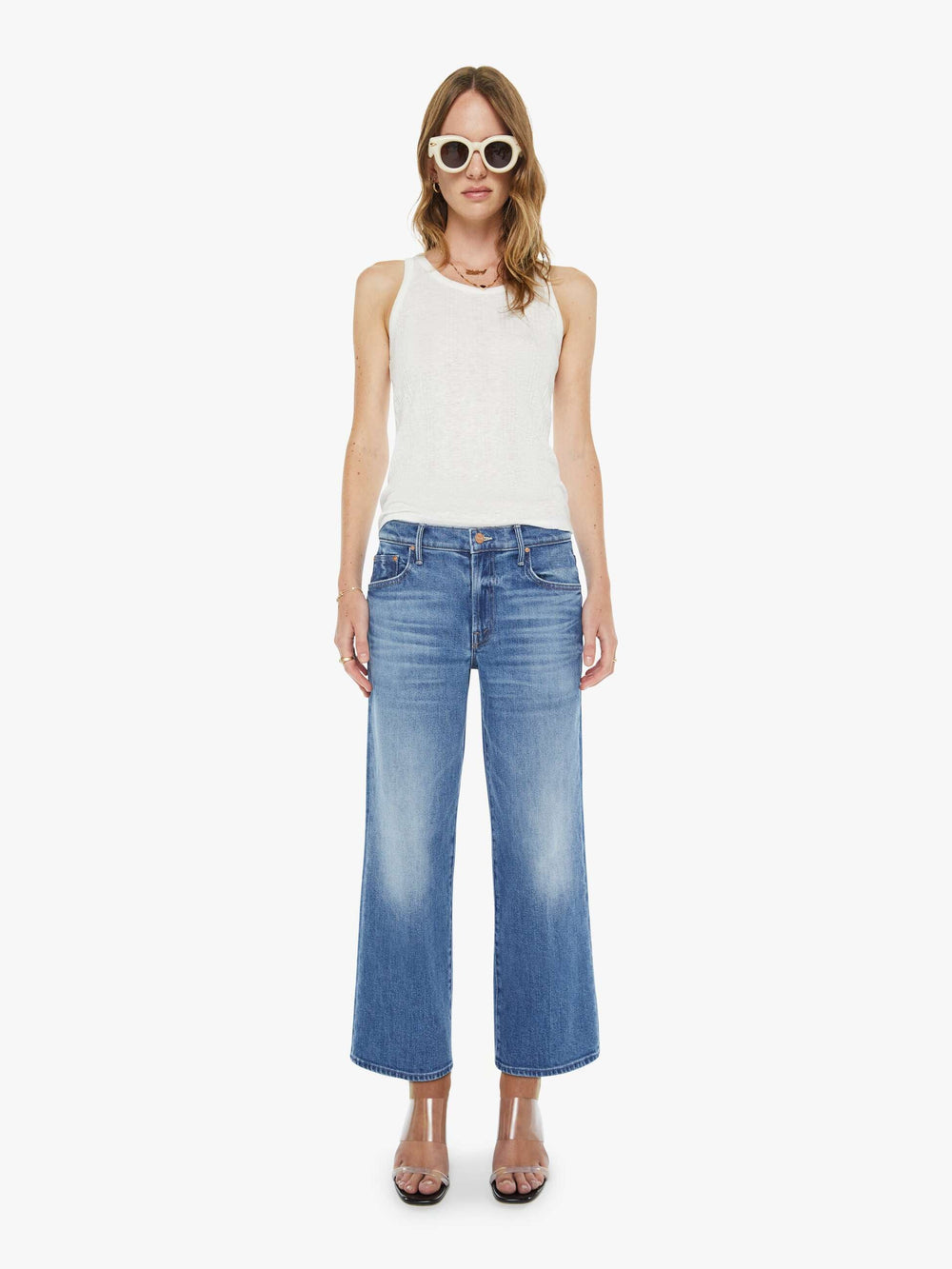 Women The Mid Rise Maven Ankle | Mother Denim All Your Eggs In One Basket