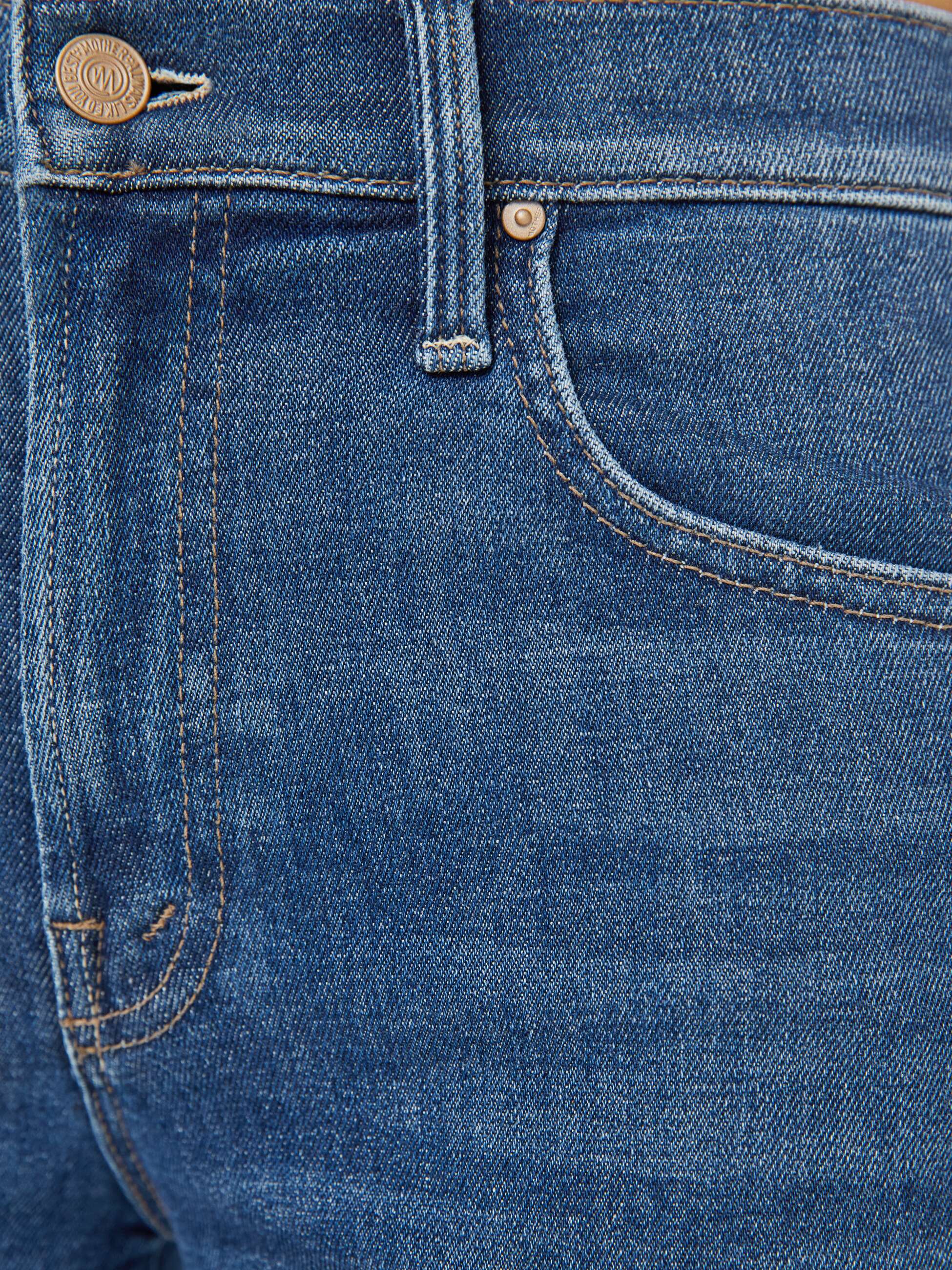 Women The Mid Rise Rambler Zip Ankle | Mother Denim Catch My Drift