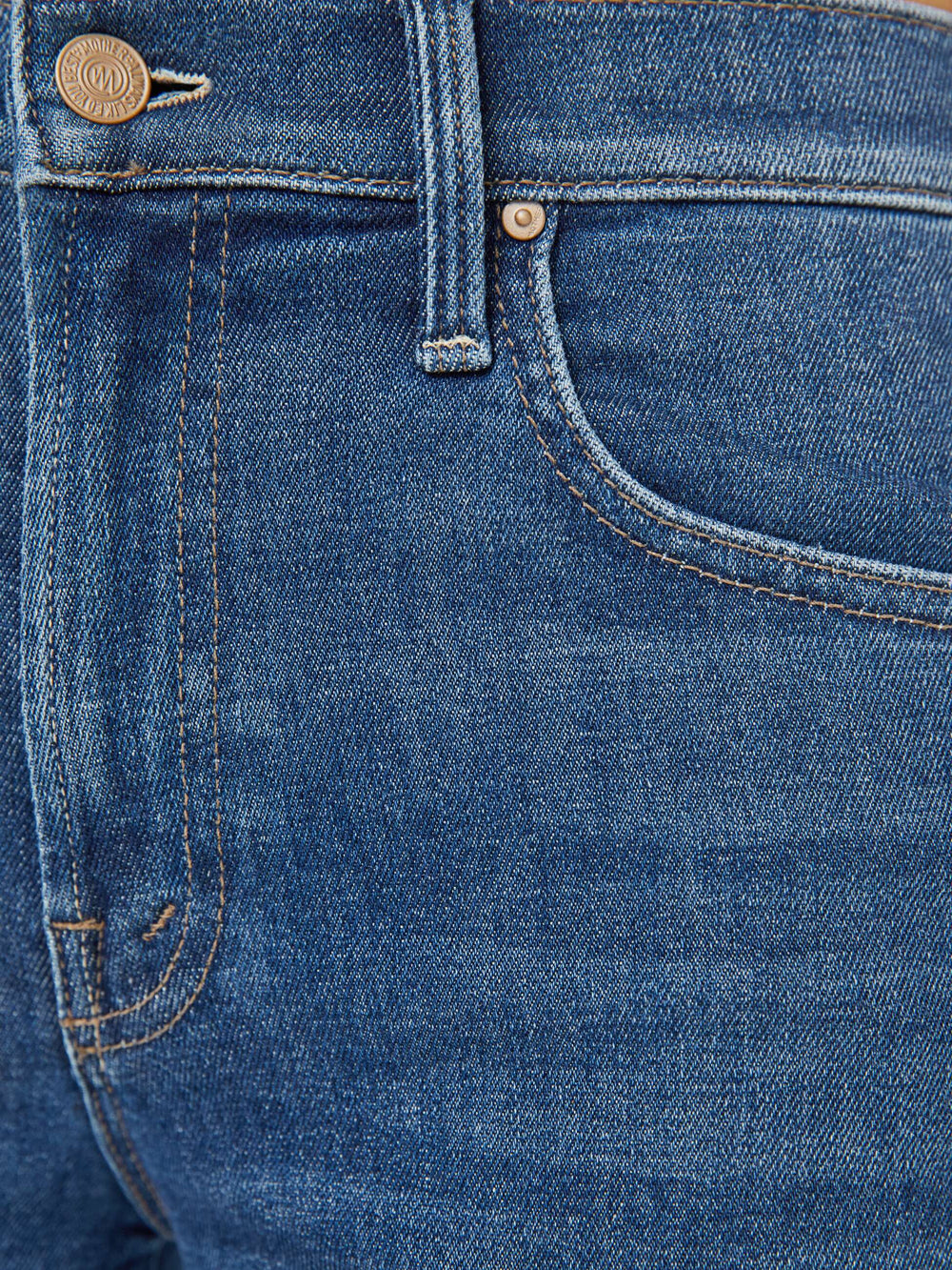 Women The Mid Rise Rambler Zip Ankle | Mother Denim Catch My Drift