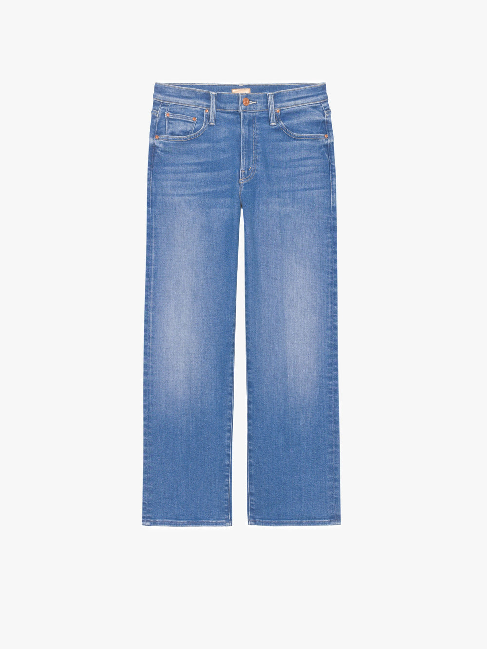 Women The Mid Rise Rambler Zip Ankle | Mother Denim Blue (Medium)