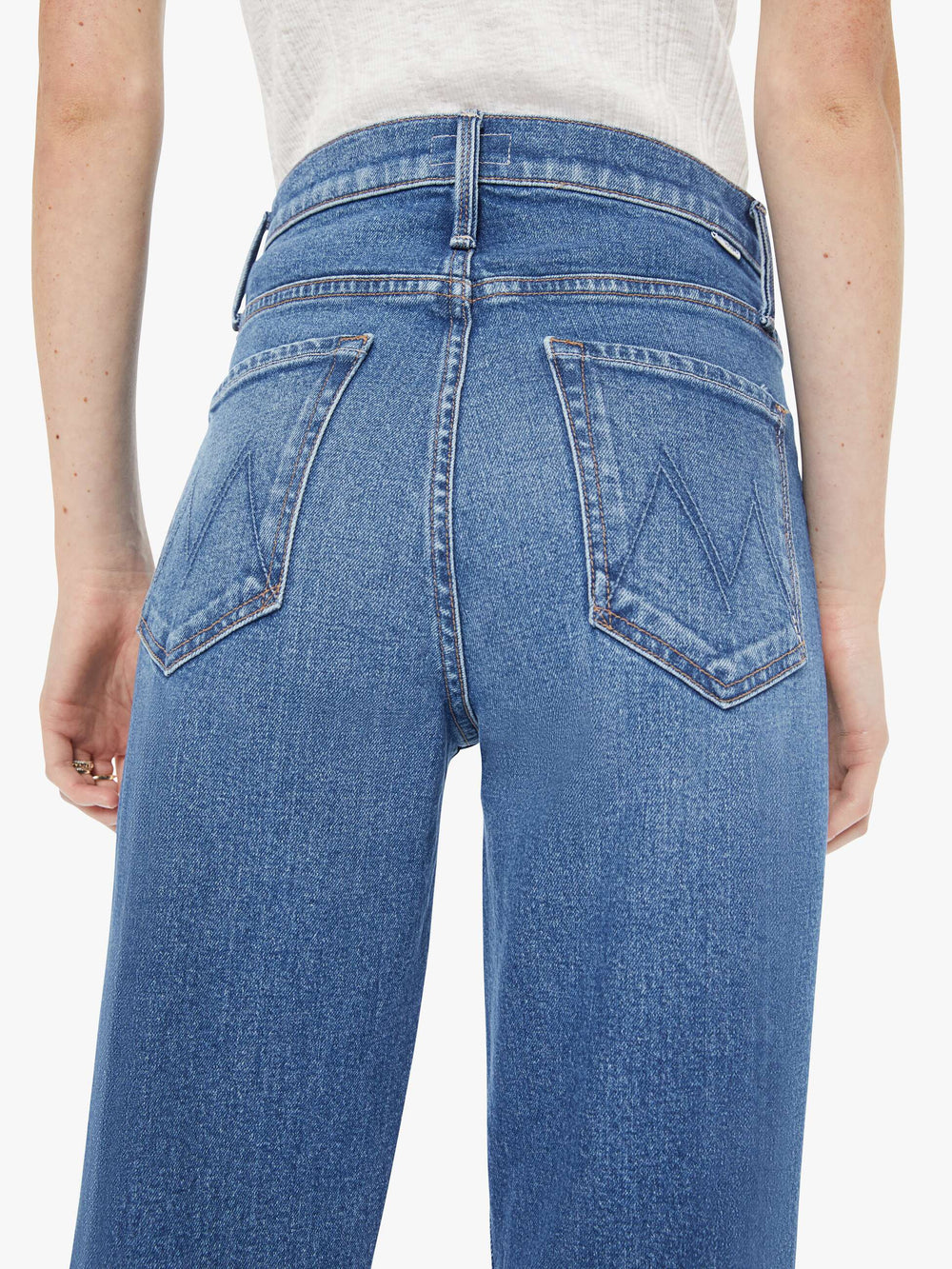 Women High Waisted Bookie Sneak | Mother Denim Knick Knack Paddy Whack