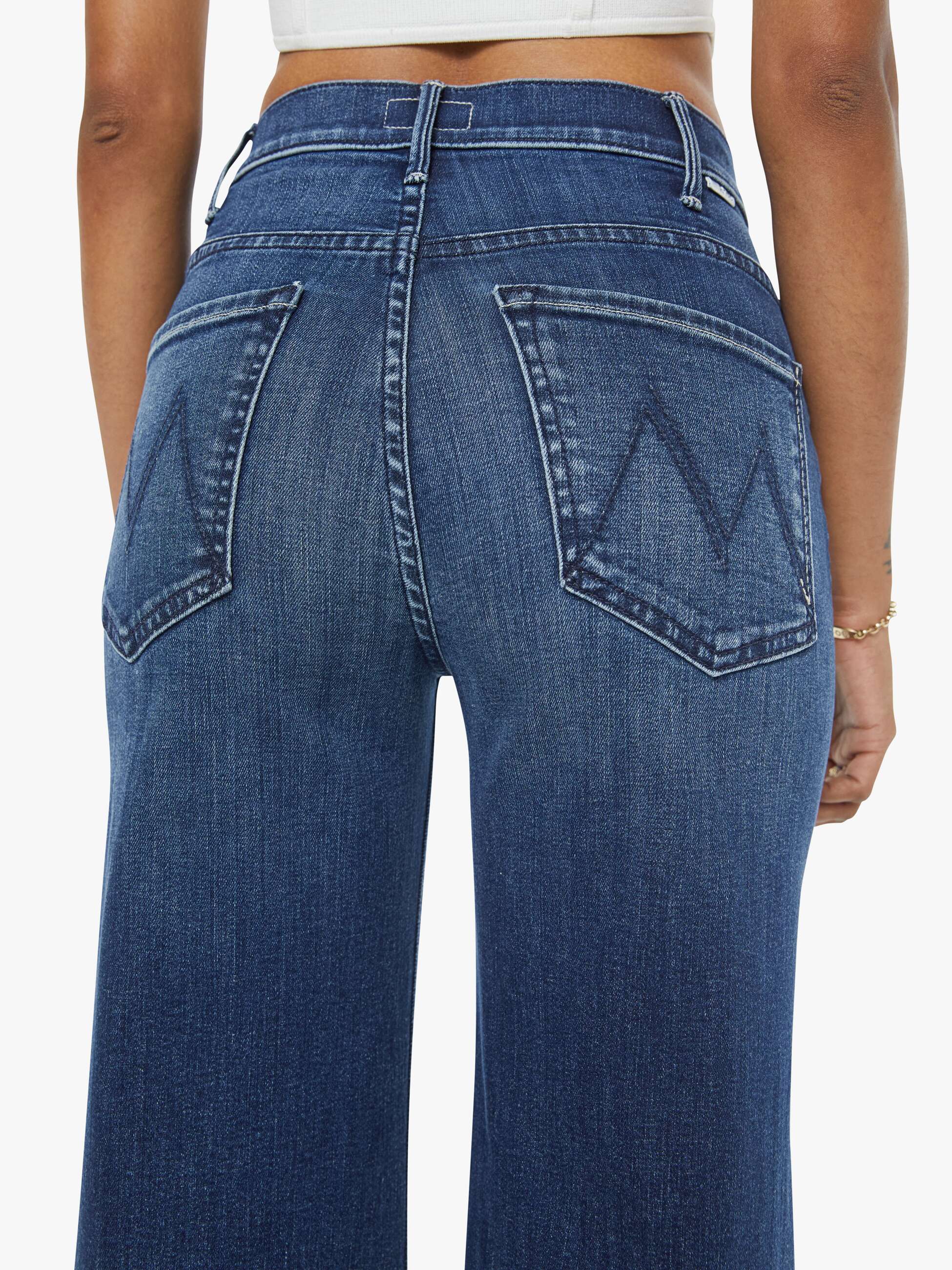Women PETITES The Lil Hustler Roller Skimp | Mother Denim Heirloom