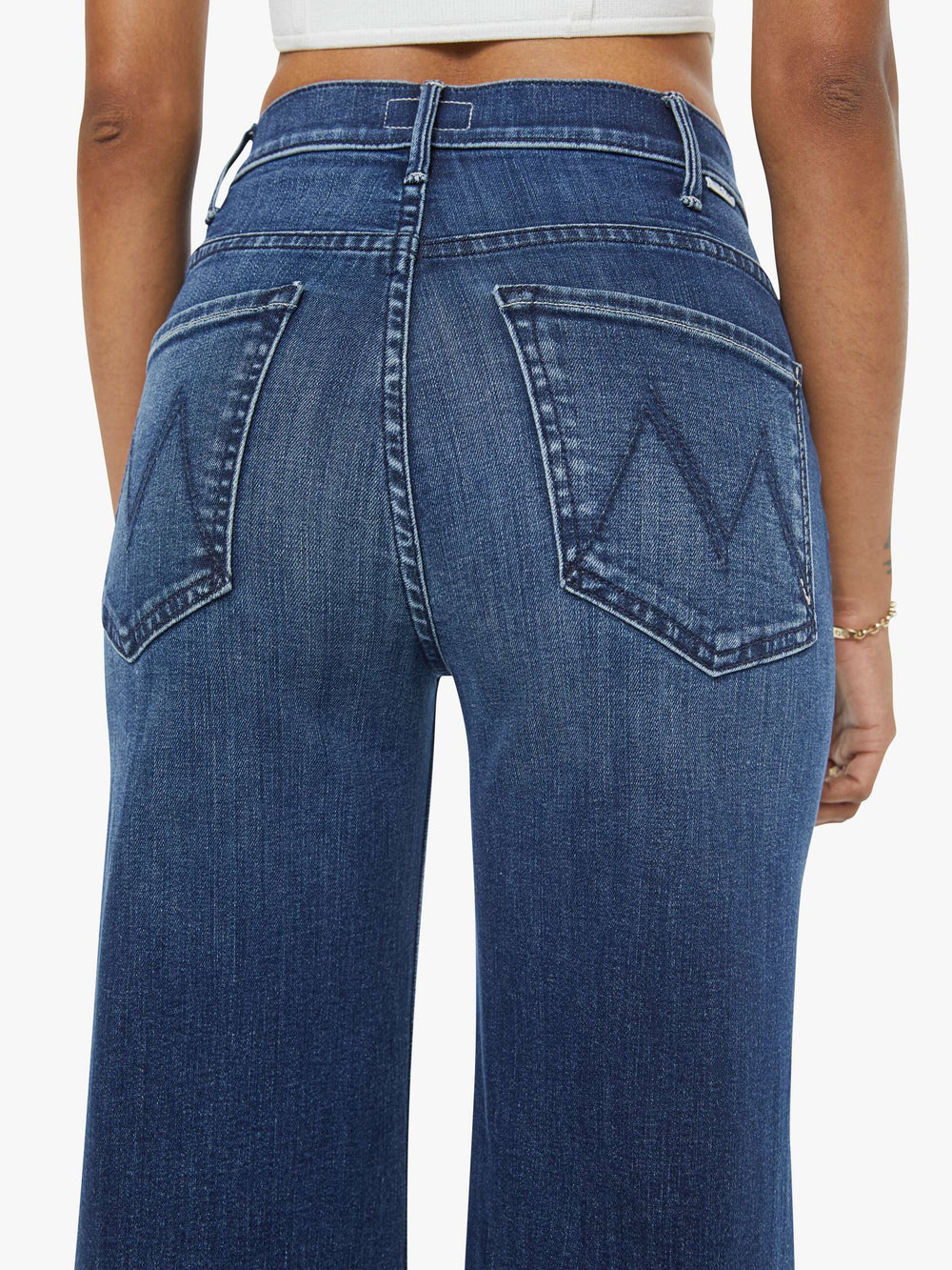 Women PETITES The Lil Hustler Roller Skimp | Mother Denim Heirloom