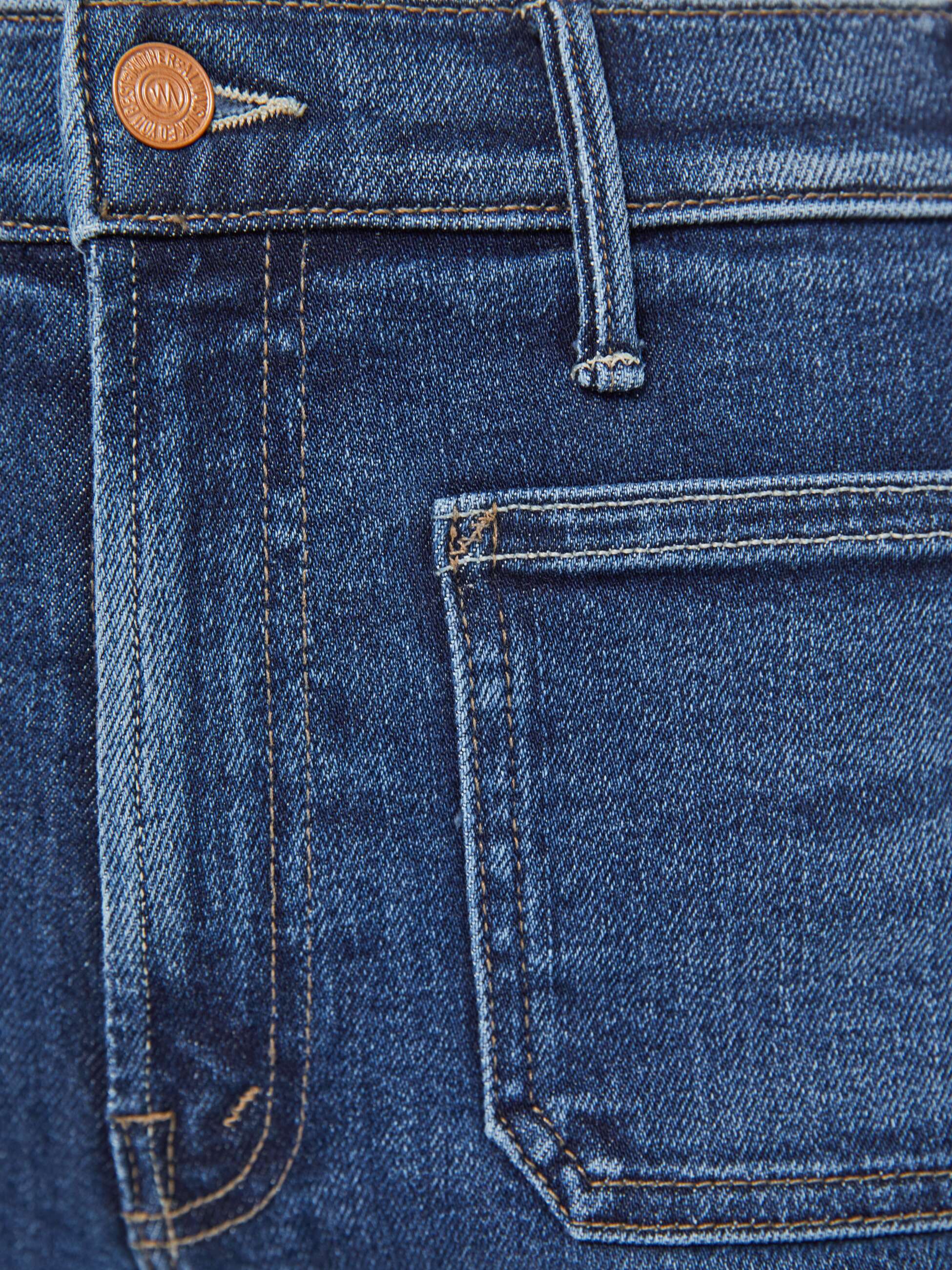 Women The Hustler Roller Patch Pocket Skimp | Mother Denim One Last Shot