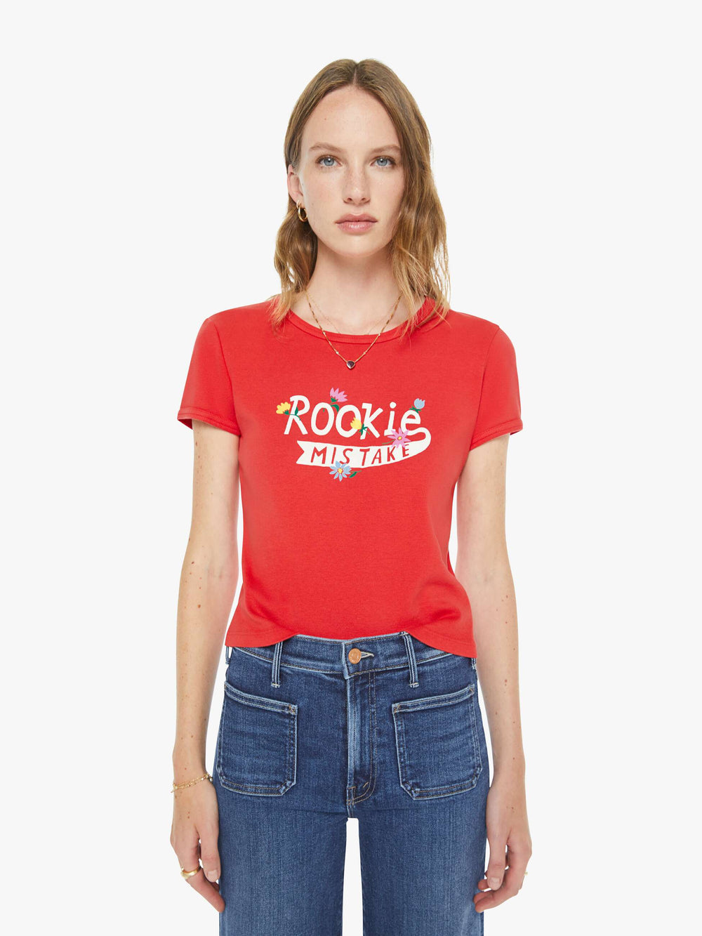 Women The Hustler Roller Patch Pocket Skimp | Mother Denim One Last Shot