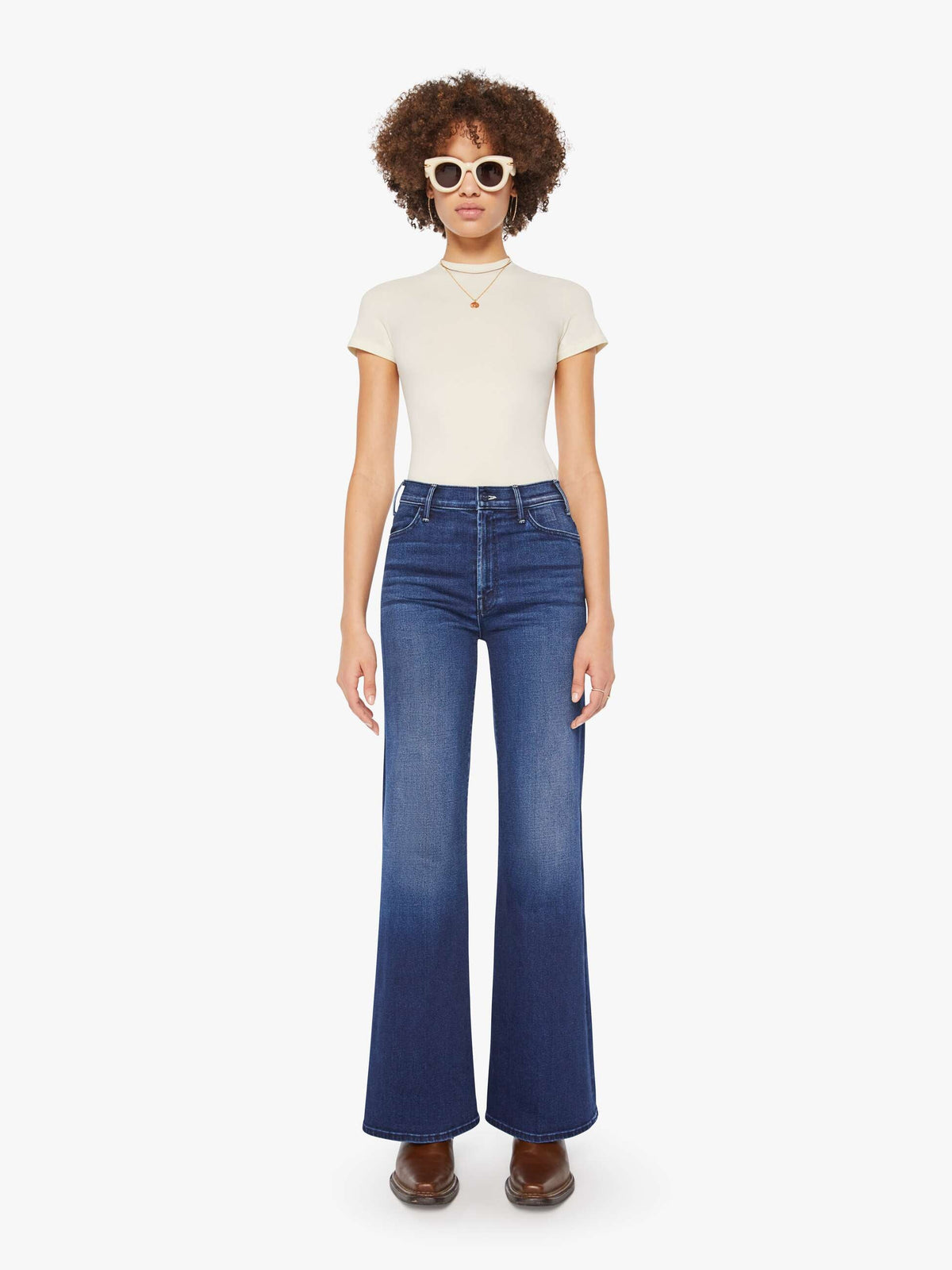 Women The Hustler Roller Sneak | Mother Denim Homecoming High