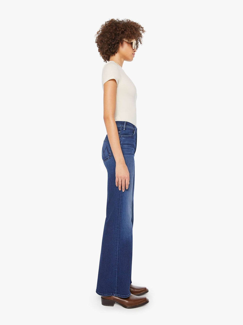 Women The Hustler Roller Sneak | Mother Denim Homecoming High