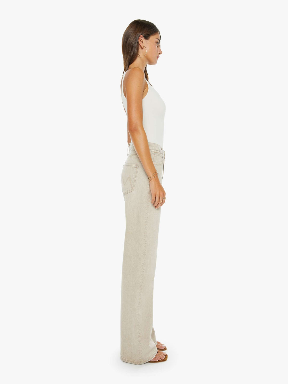 Women The Dodger Sneak | Mother Denim Caramel