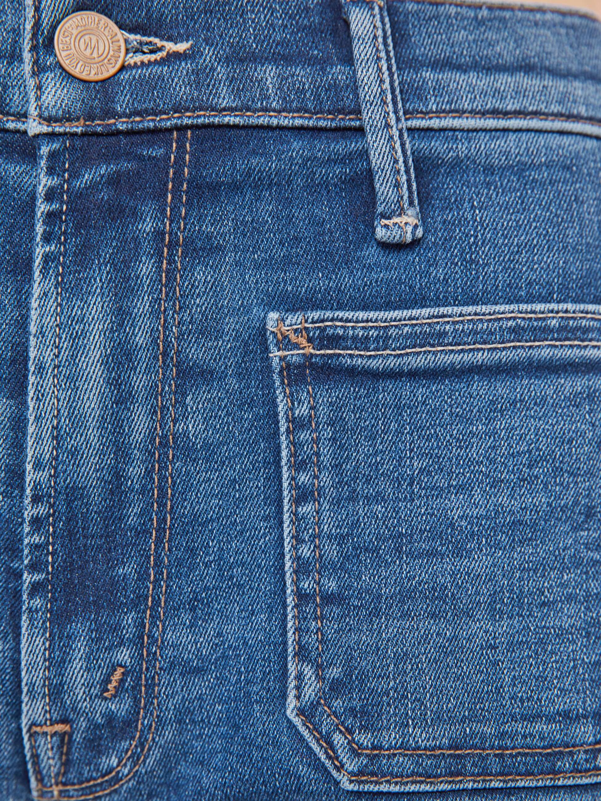 Women The Patch Pocket Mid Rise Maven Ankle | Mother Denim Let\u0026#39;s Split