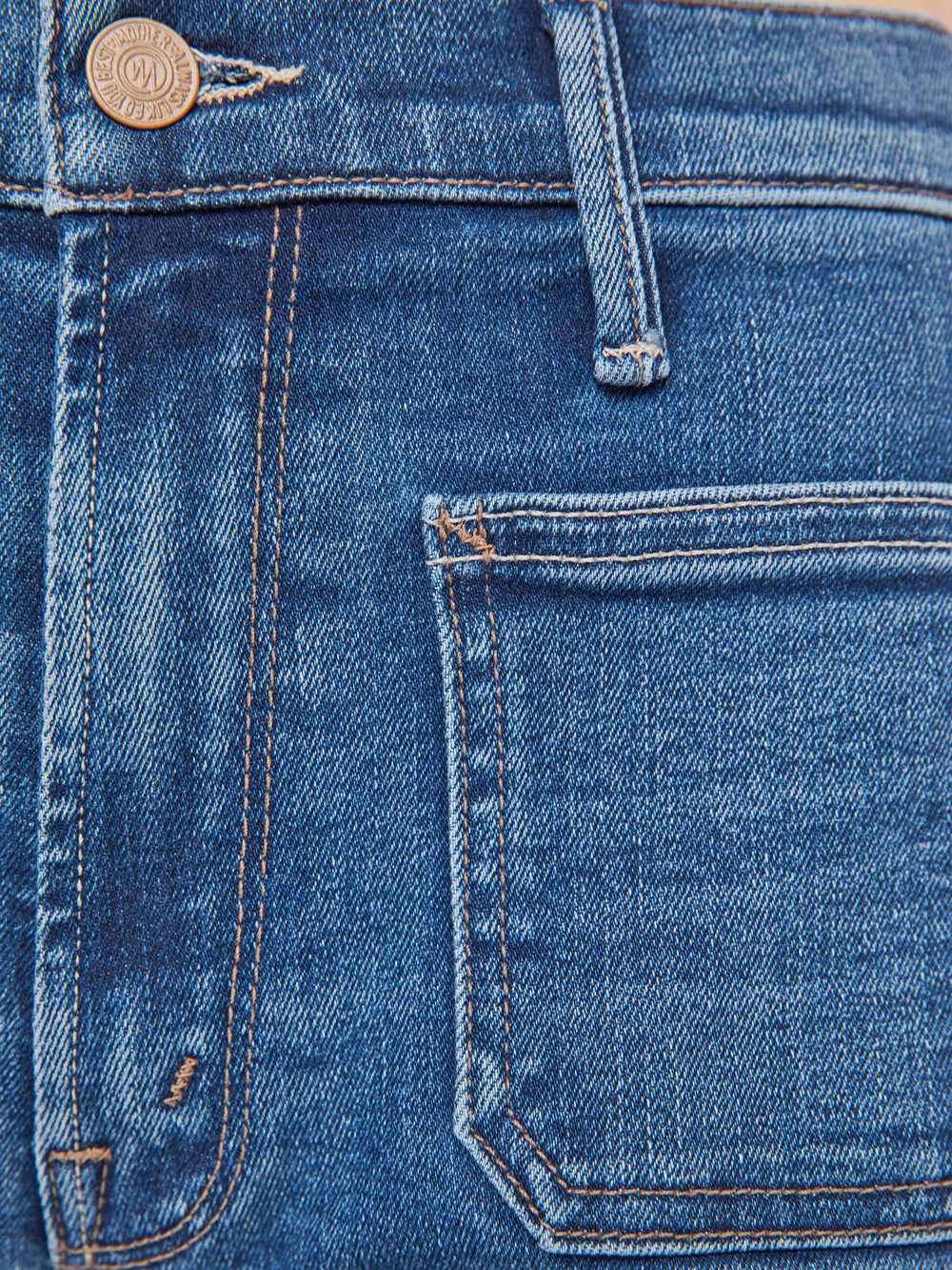 Women The Patch Pocket Mid Rise Maven Ankle | Mother Denim Let\u0026#39;s Split