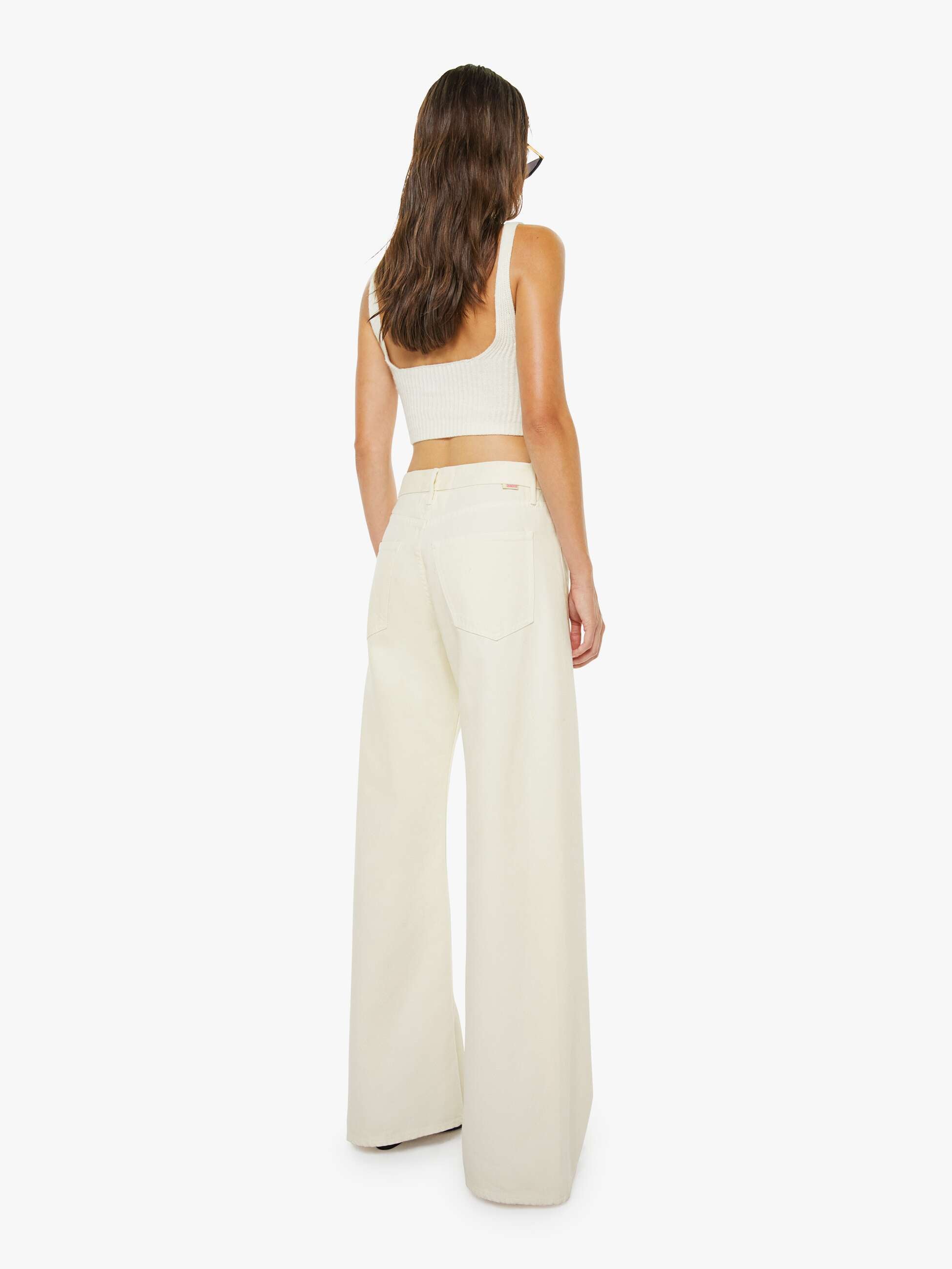 Women The Lemon Twist Sneak | Mother Denim Natural