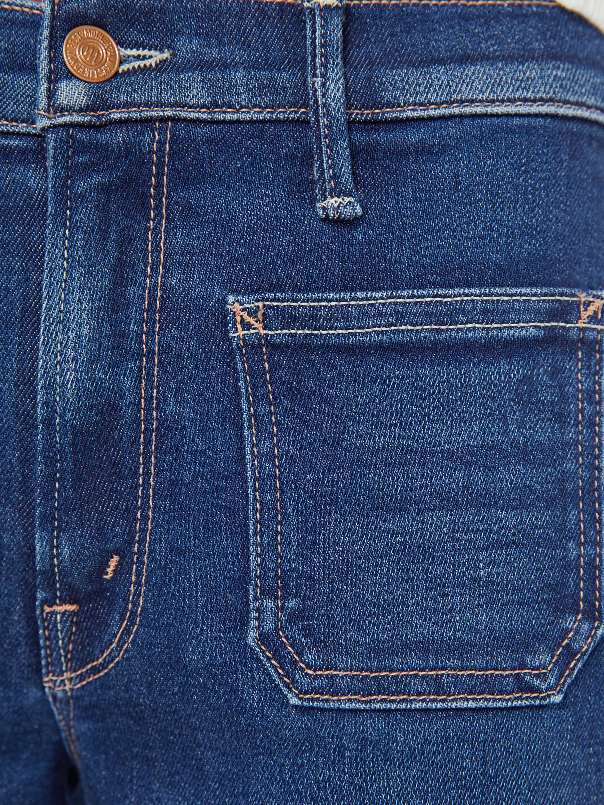 Women The Patch Pocket Mid Rise Maven Ankle | Mother Denim Cocktail Hour