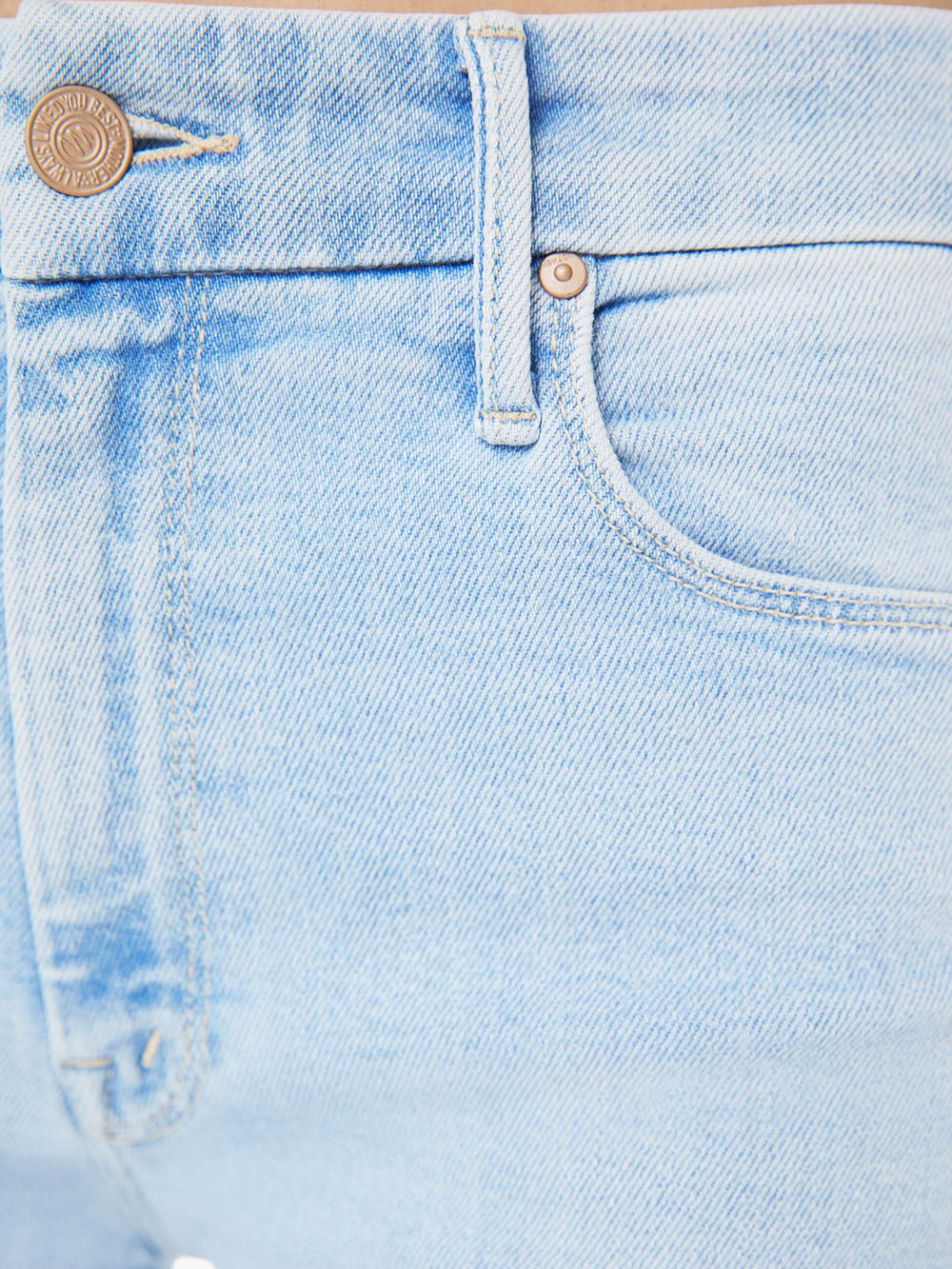 Women The Roller Sneak | Mother Denim Blue (Light-Pastel)