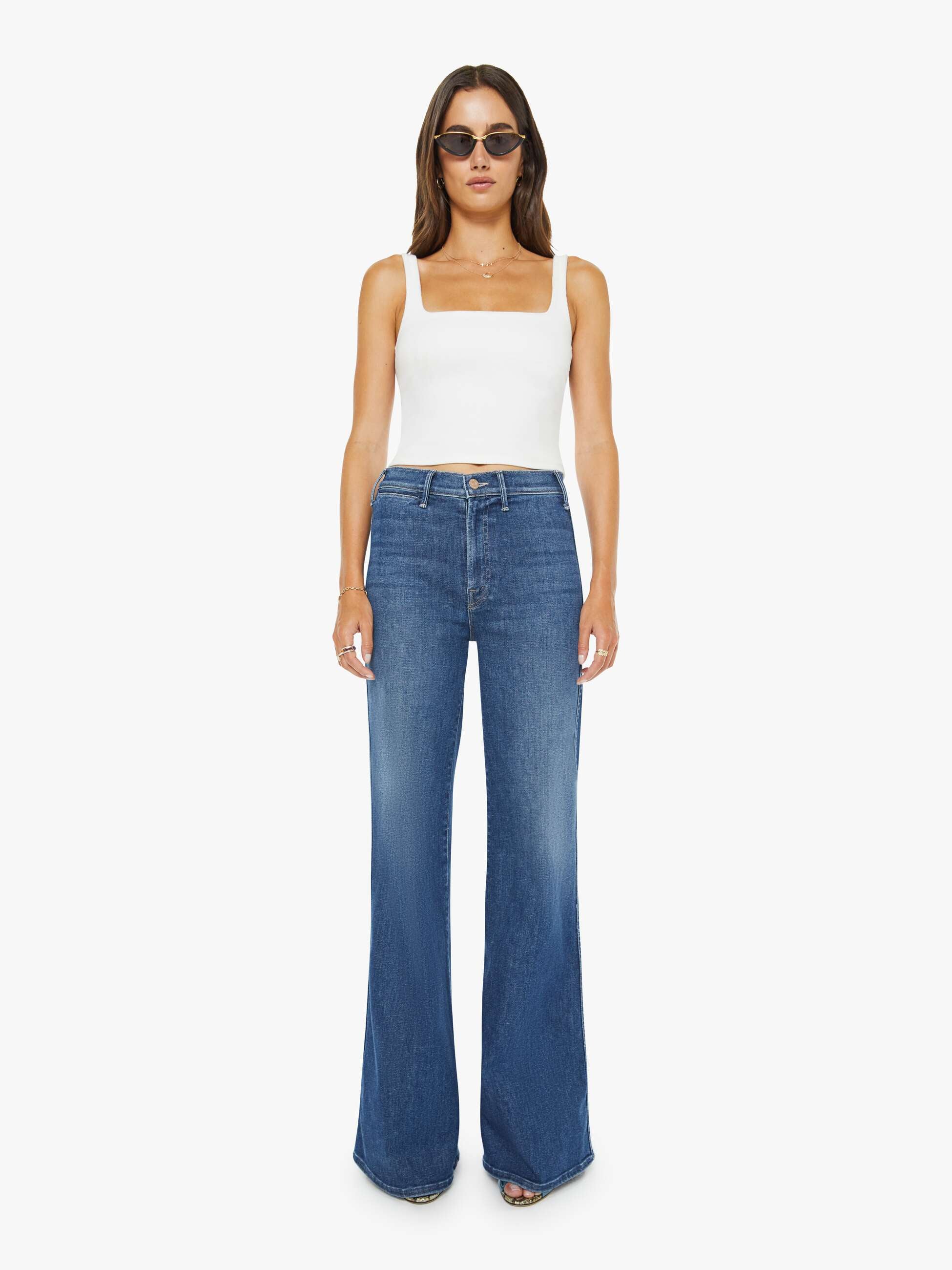 Women The Pipeline Hustler Roller Sneak | Mother Denim Catch My Drift