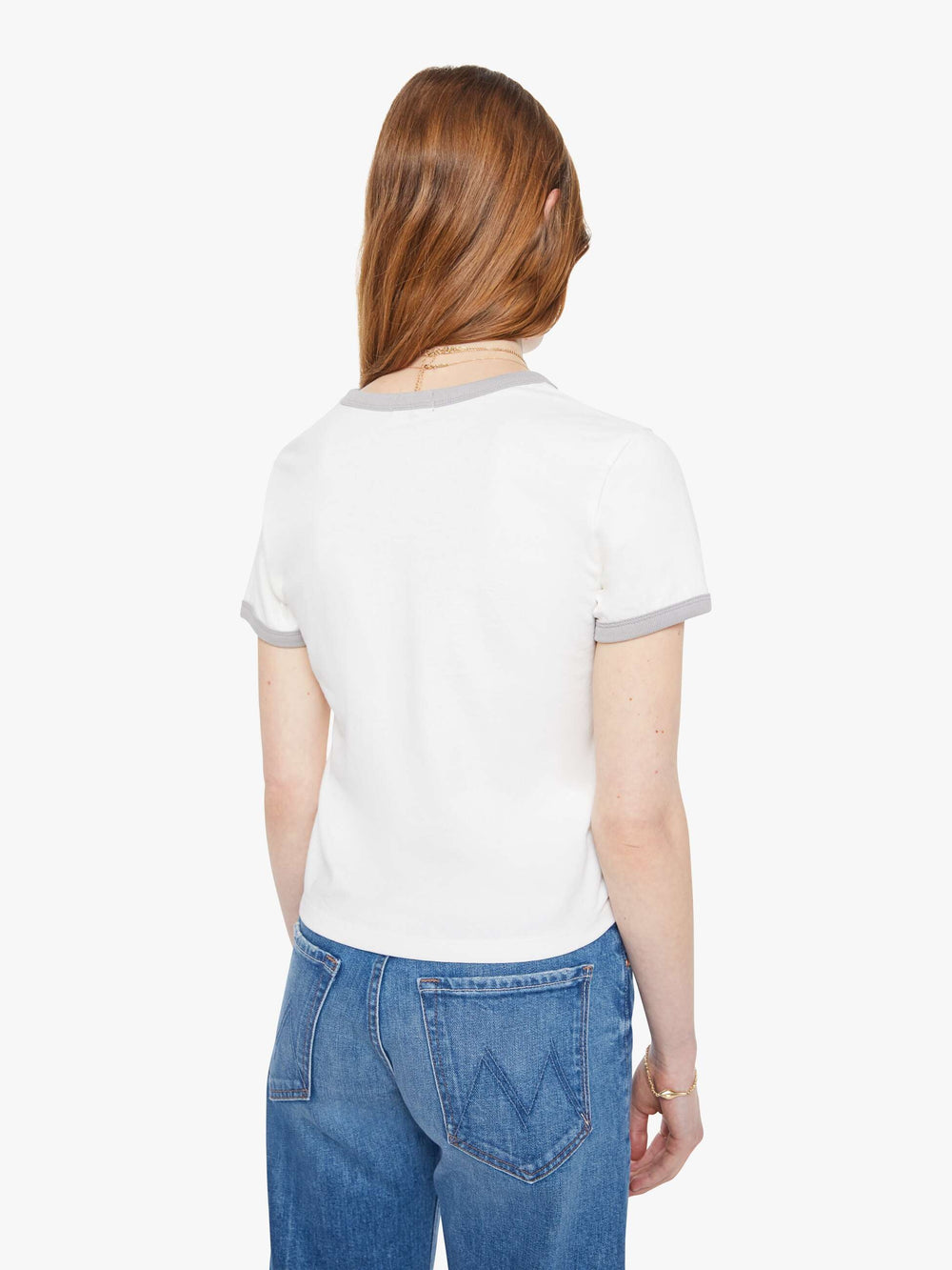 Women The Mid Rise Lasso Sneak | Mother Denim Blue (Medium)