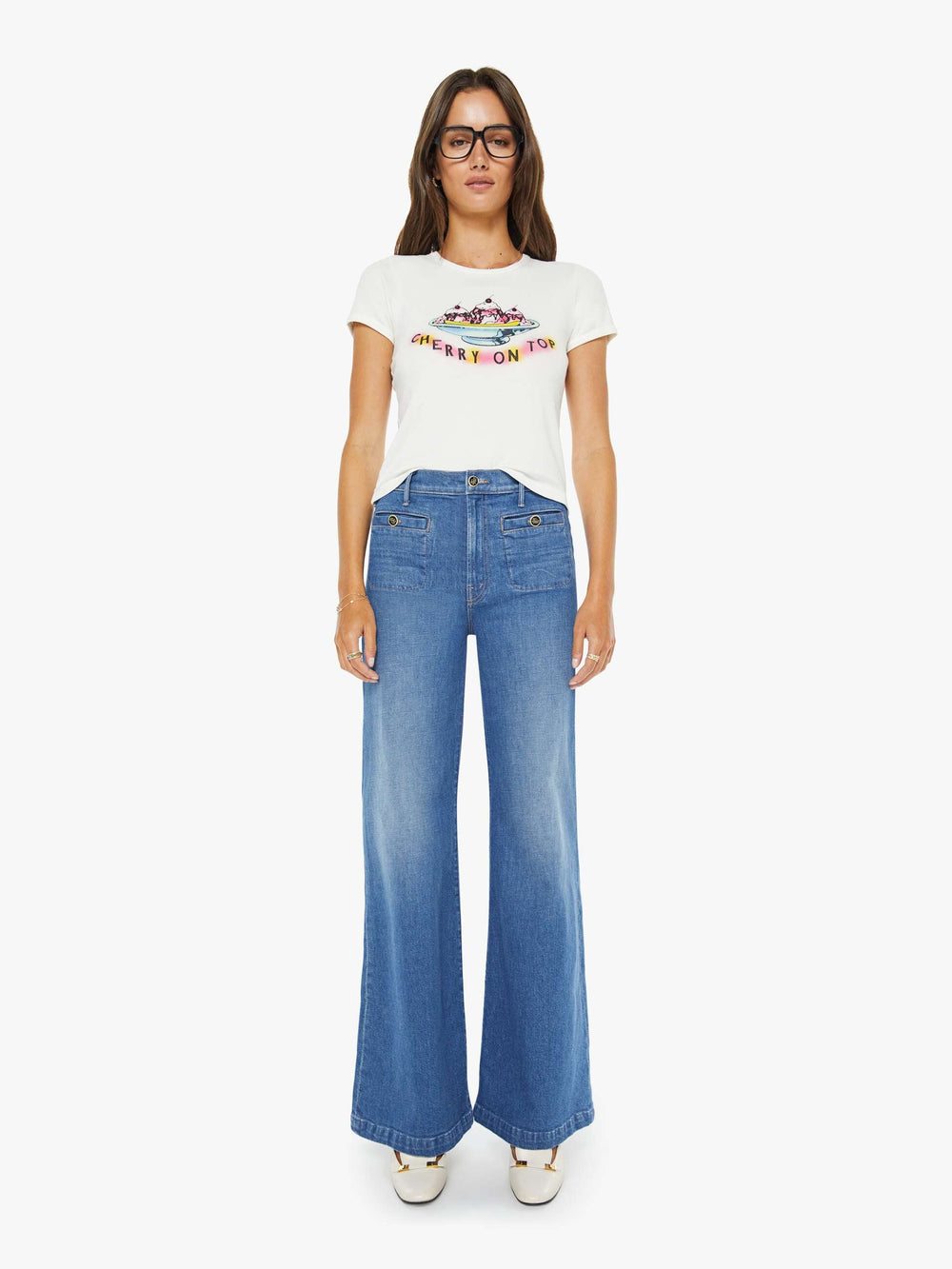 Women The Stashed Hustler Roller Sneak | Mother Denim Whisk Me Away