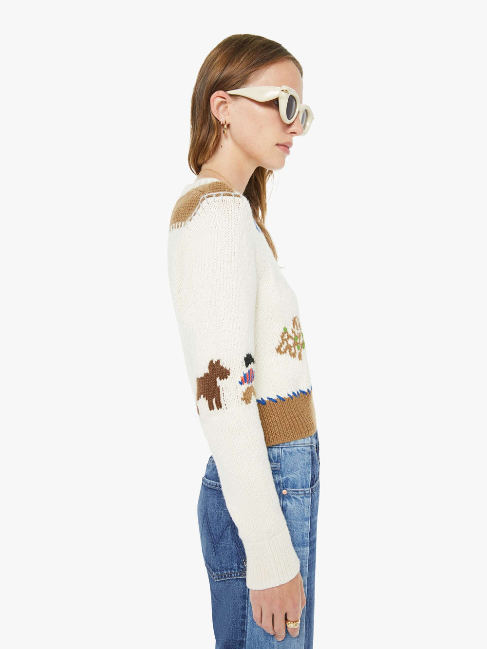 Women The Tux Sidestepper Sneak Fray | Mother Denim Double Take
