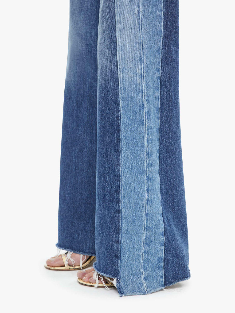 Women The Tux Sidestepper Sneak Fray | Mother Denim Double Take