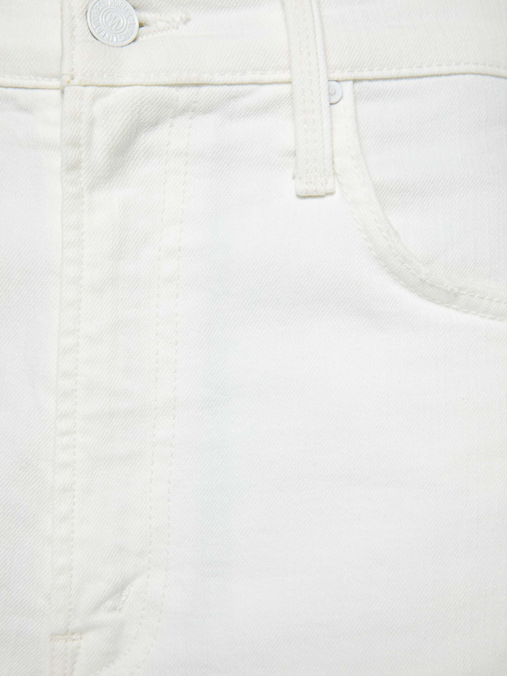 Women The Whole Lot Zip Twist Fray | Mother Denim Totally Innocent