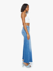 Women The Roller Fray | Mother Denim Blue (Medium)
