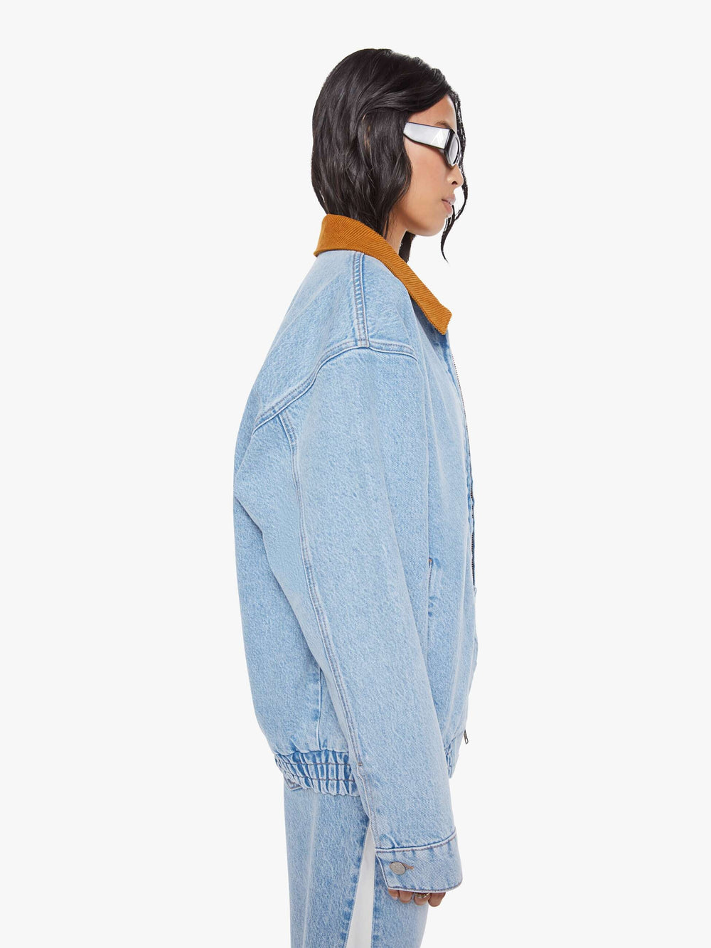 Women SNACKS! The Nacho Double Dip Nerdy Fray | Mother Denim Deep Fried
