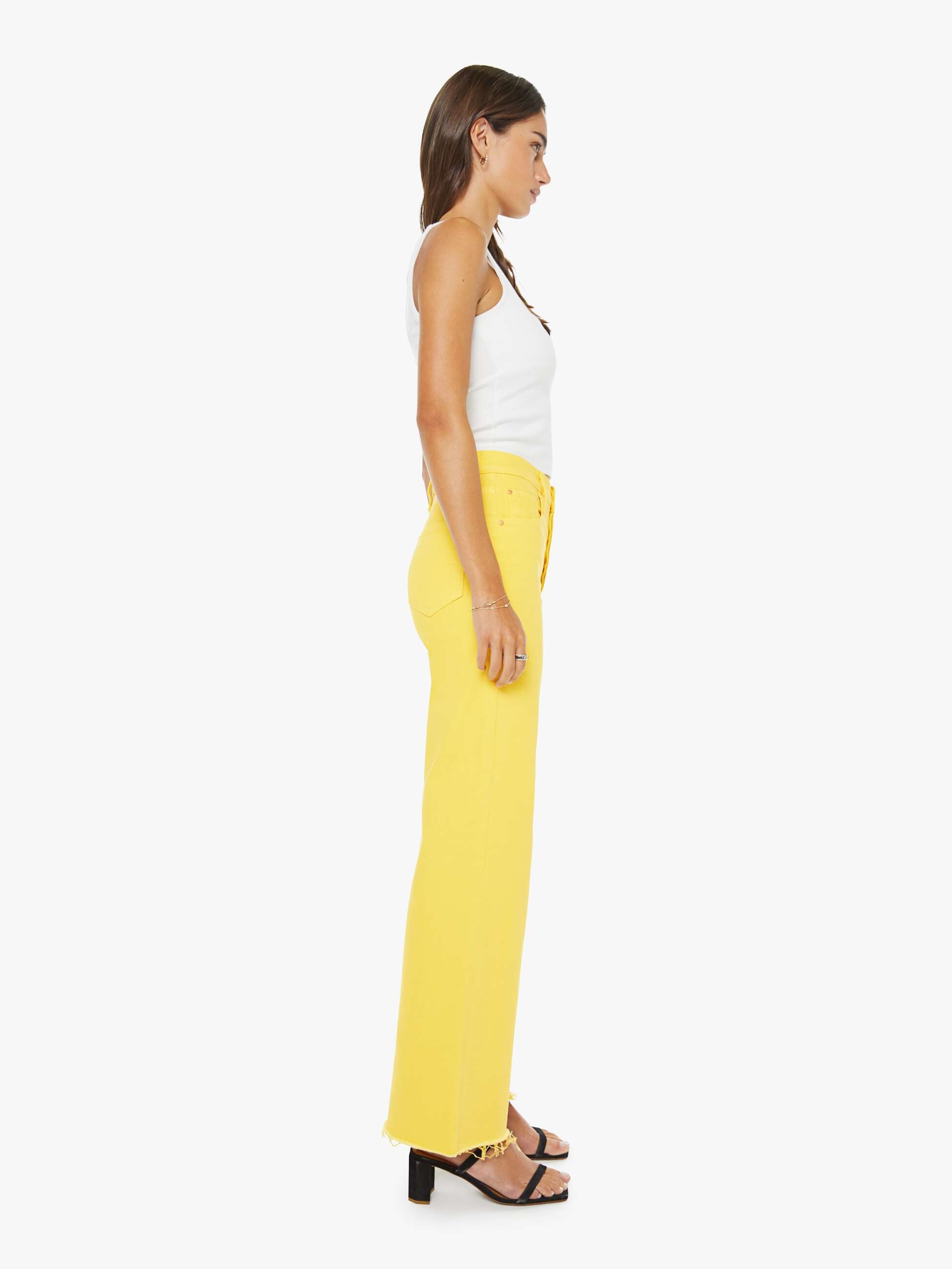 Women The Tomcat Roller Fray | Mother Denim Sunshine