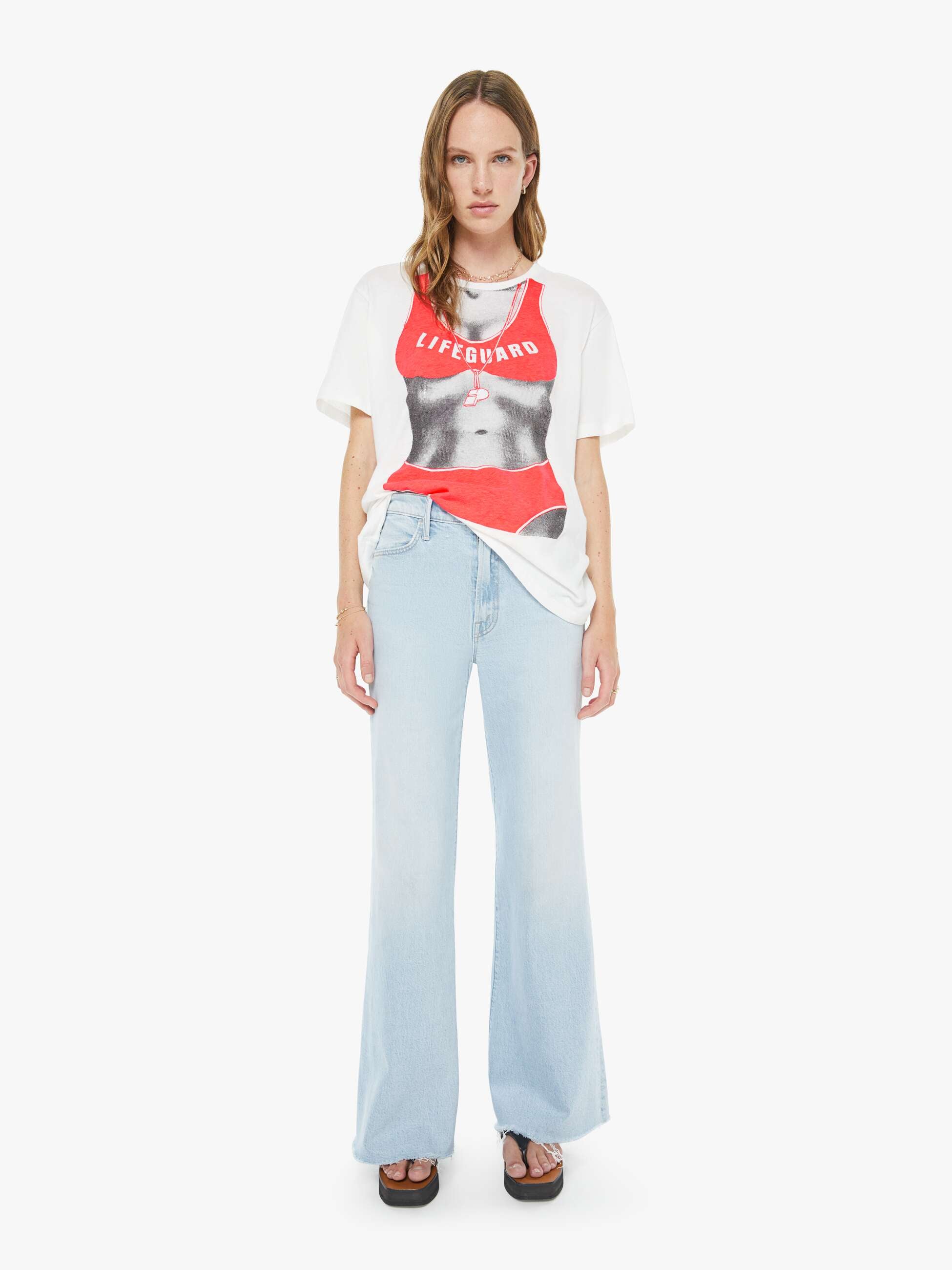 Women The Hustler Roller Skimp Fray | Mother Denim Bring The Cooler