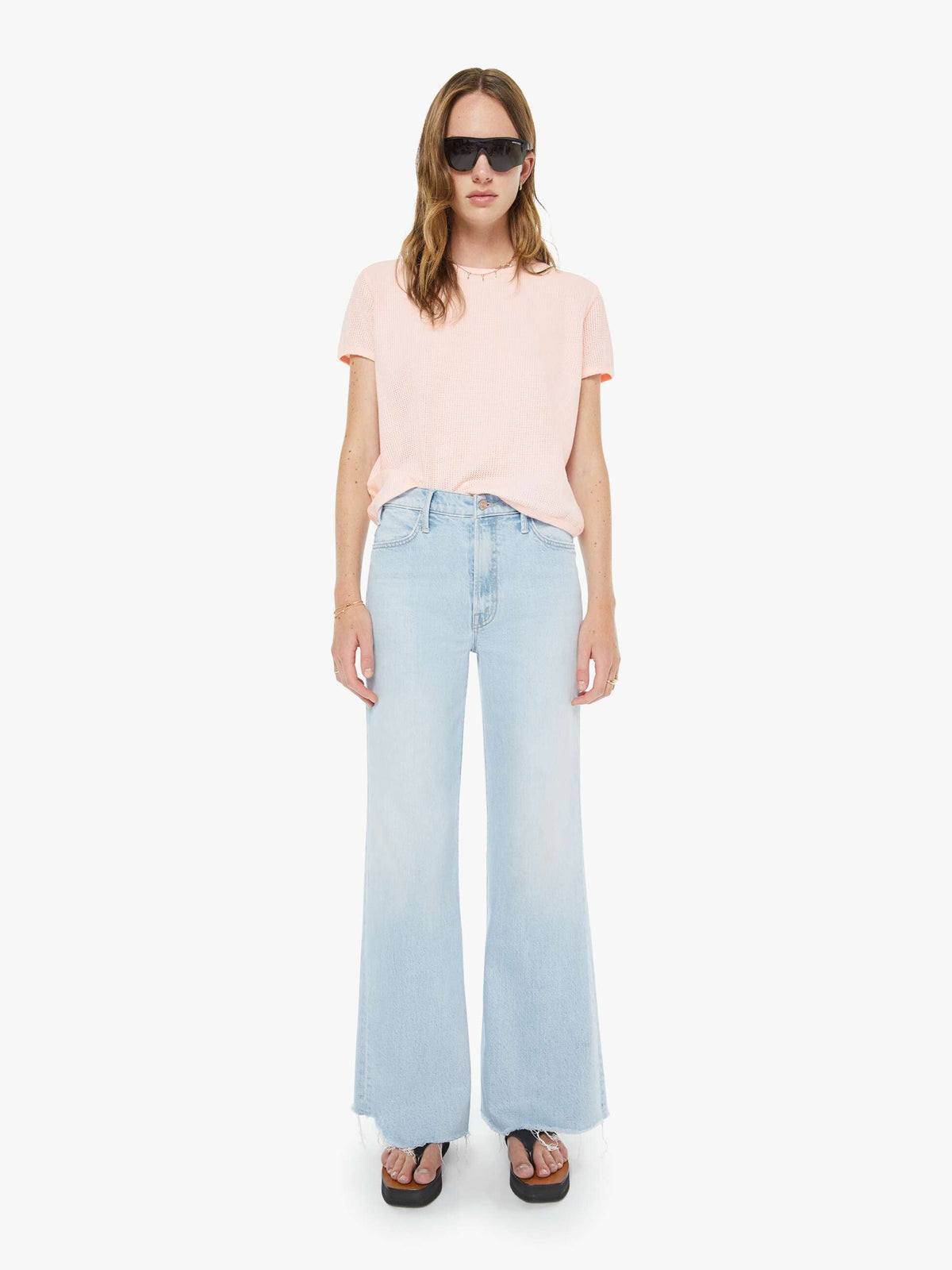 Women The Hustler Roller Skimp Fray | Mother Denim Bring The Cooler