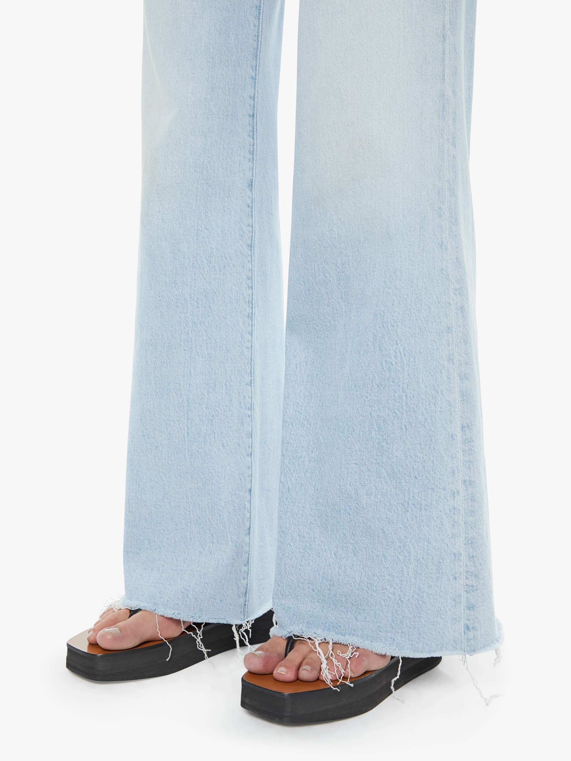 Women The Hustler Roller Skimp Fray | Mother Denim Bring The Cooler