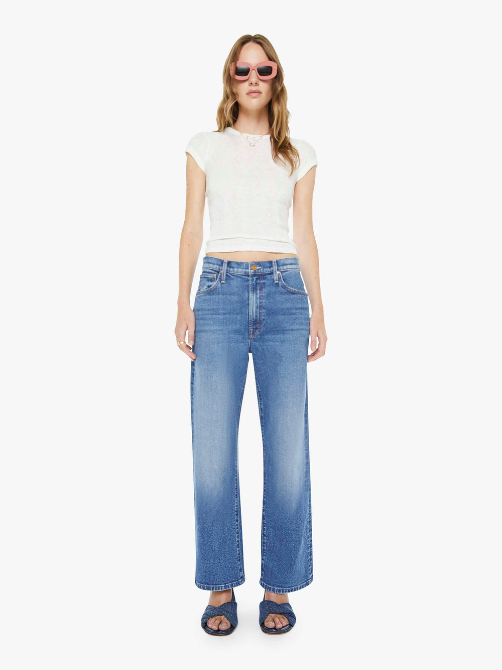 Women The Dodger Ankle | Mother Denim Knick Knack Paddy Whack