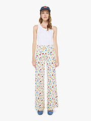 Women The Hustler Roller Patch Pocket Sneak | Mother Denim Rose Bowl