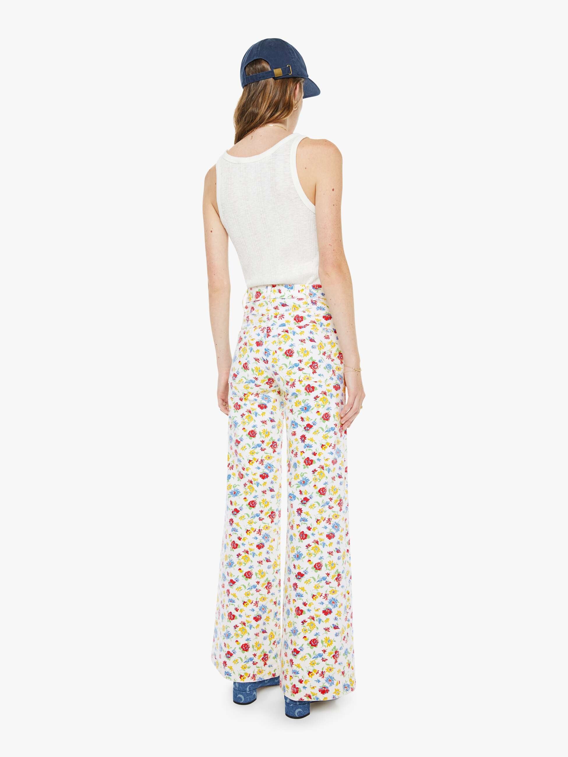 Women The Hustler Roller Patch Pocket Sneak | Mother Denim Rose Bowl