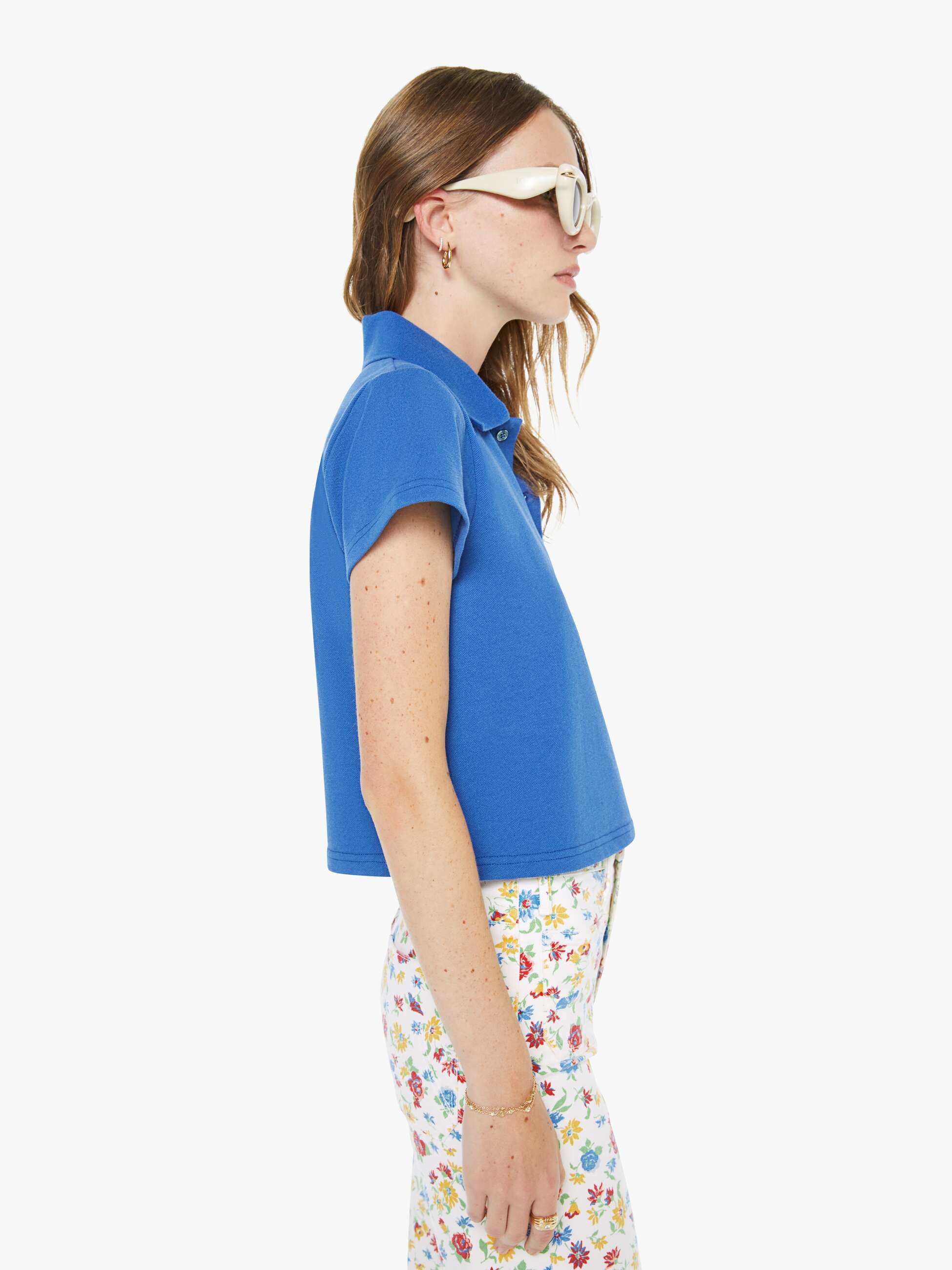 Women The Hustler Roller Patch Pocket Sneak | Mother Denim Rose Bowl
