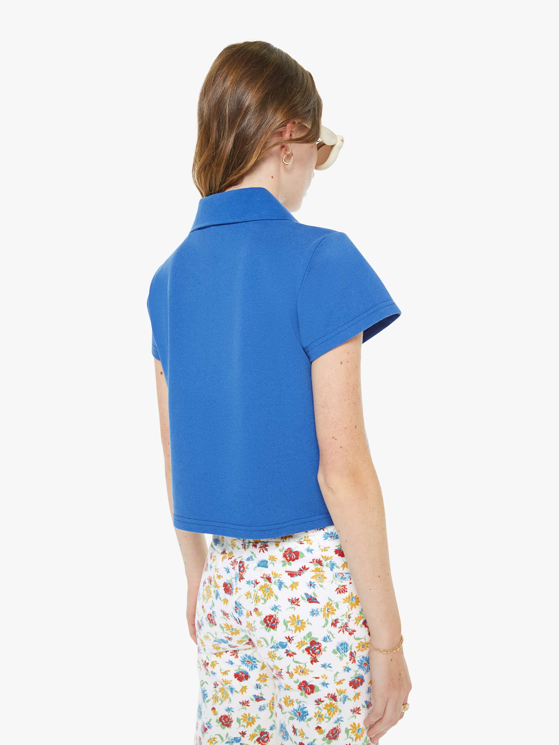 Women The Hustler Roller Patch Pocket Sneak | Mother Denim Rose Bowl
