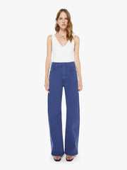 Women The Lasso Sneak | Mother Denim Estate Blue