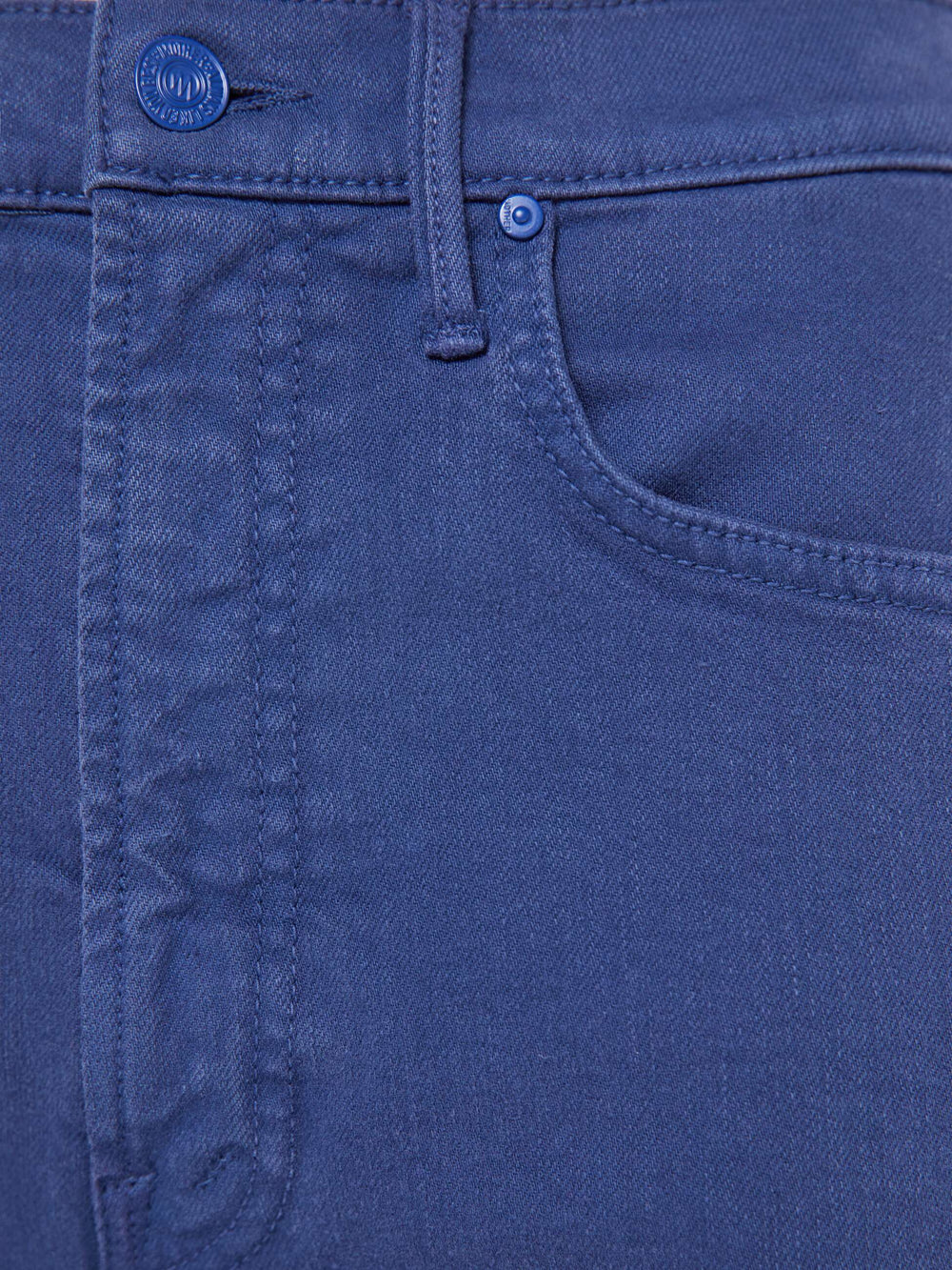 Women The Lasso Sneak | Mother Denim Estate Blue