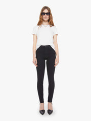 Women High Waisted Looker | Mother Denim Black