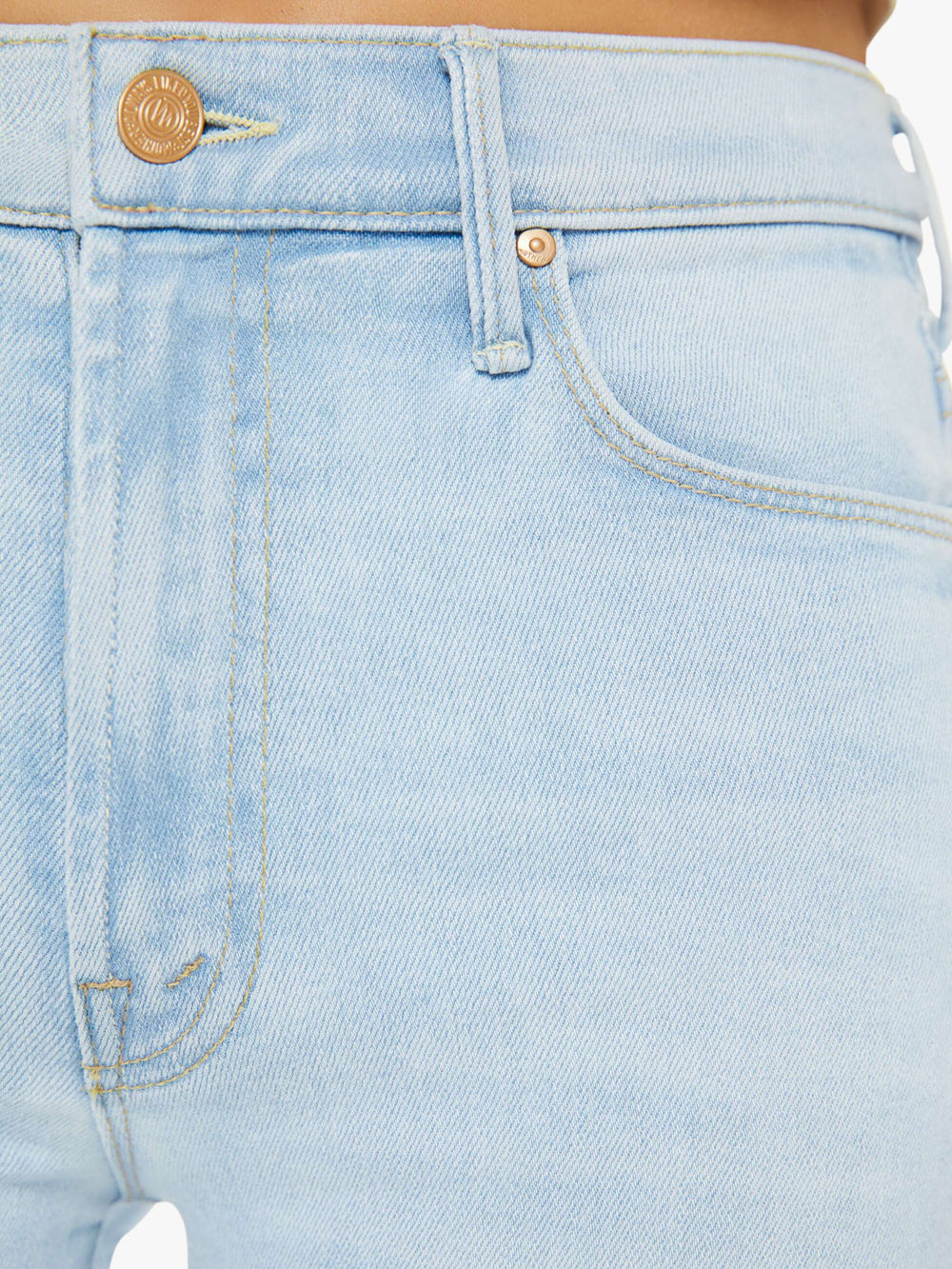 Women The Stunner Zip Bunny Snip | Mother Denim Melt In Your Mouth