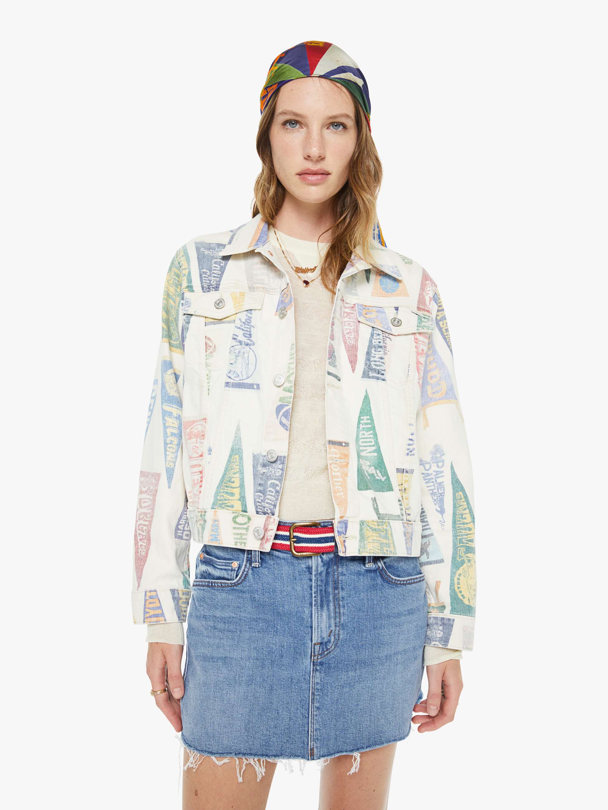 Women The Ditcher Mini Fray | Mother Denim Pep Rally