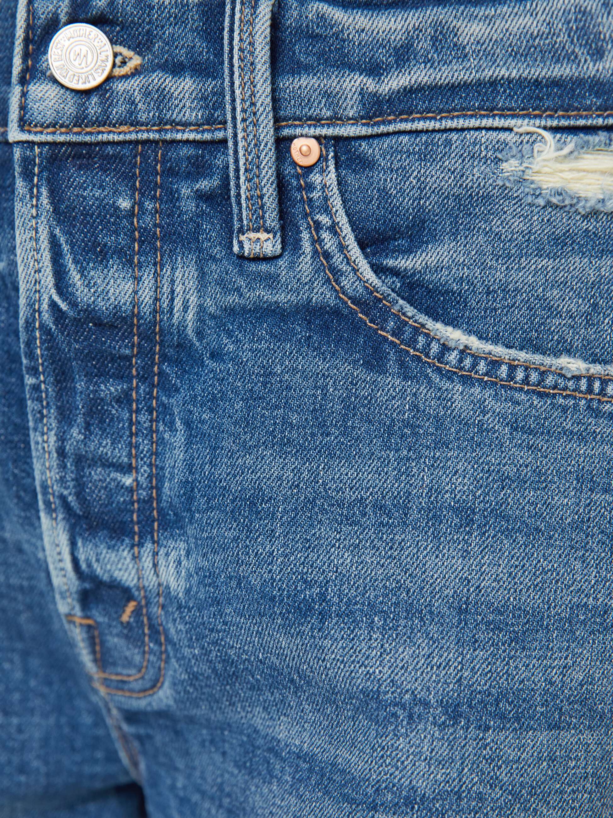 Women The Skipper Short N' Long Chew | Mother Denim Girls Just Want To Have Sun