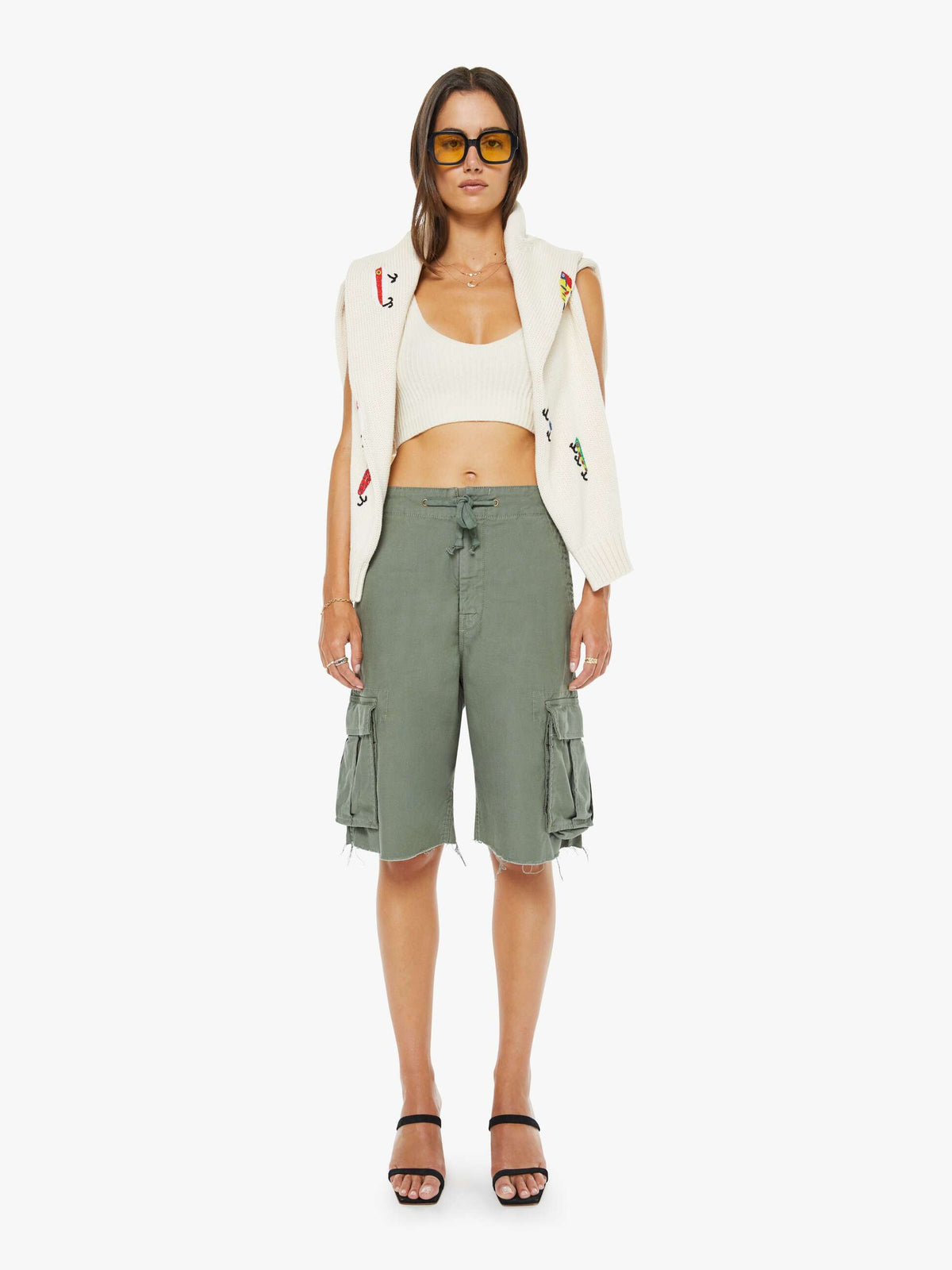 Women The Free Fall Short Fray | Mother Denim Sir Yes Sir!