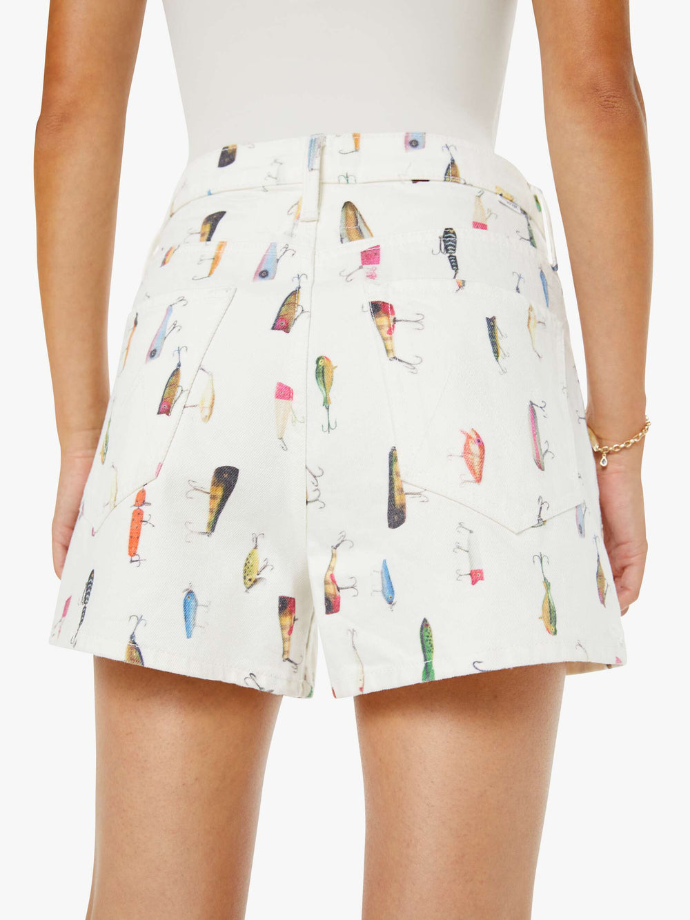 Women The Dodge Ball Short | Mother Denim Lure Me In