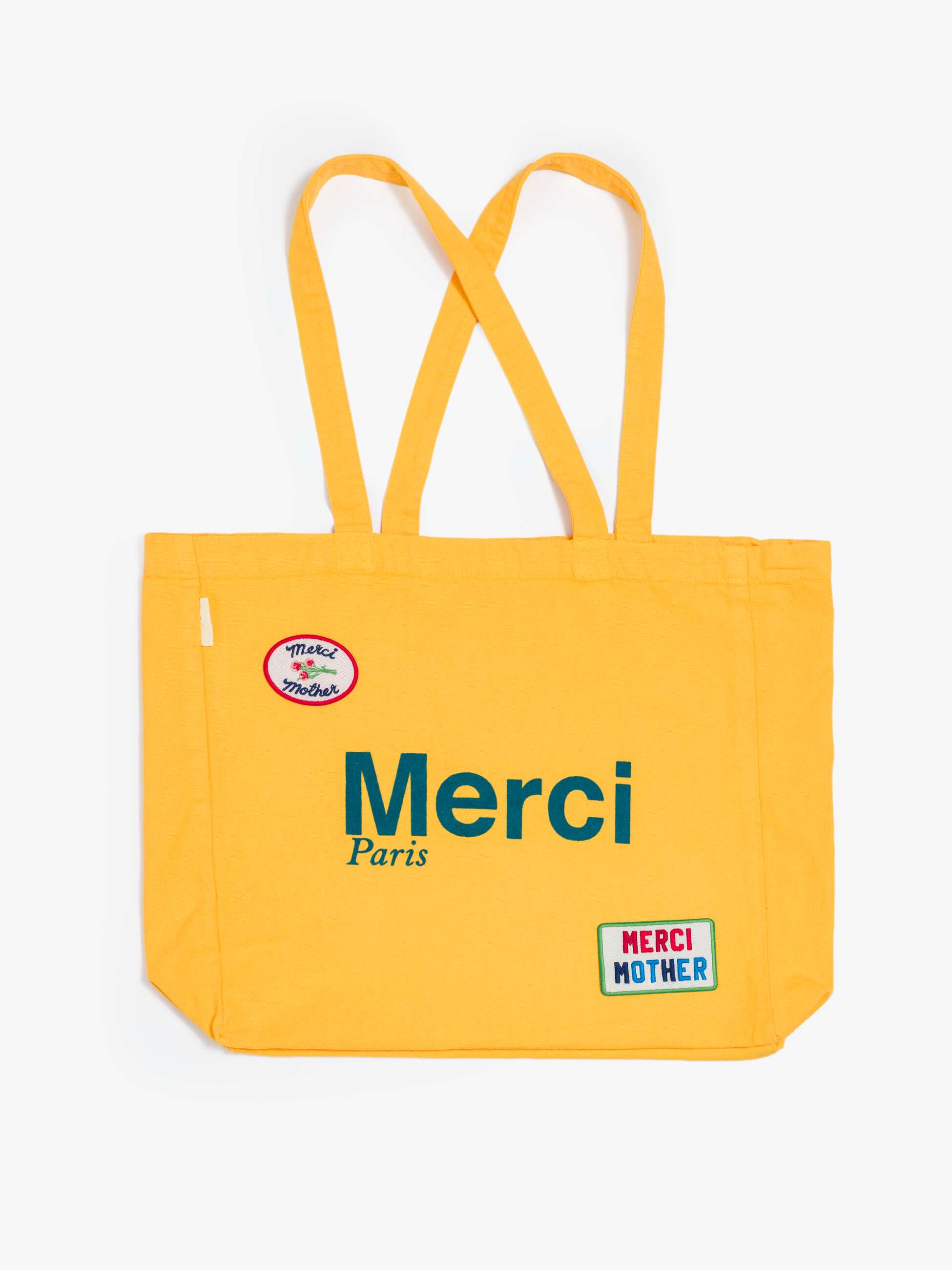 Women Merci x MOTHER Merci Tote | Mother Denim Yellow