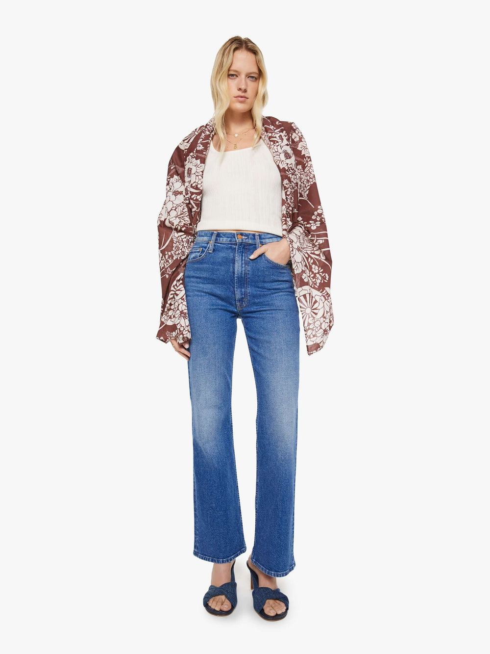Women Alix of Bohemia Soraya Sarong | Mother Denim AUBURN SPOKE