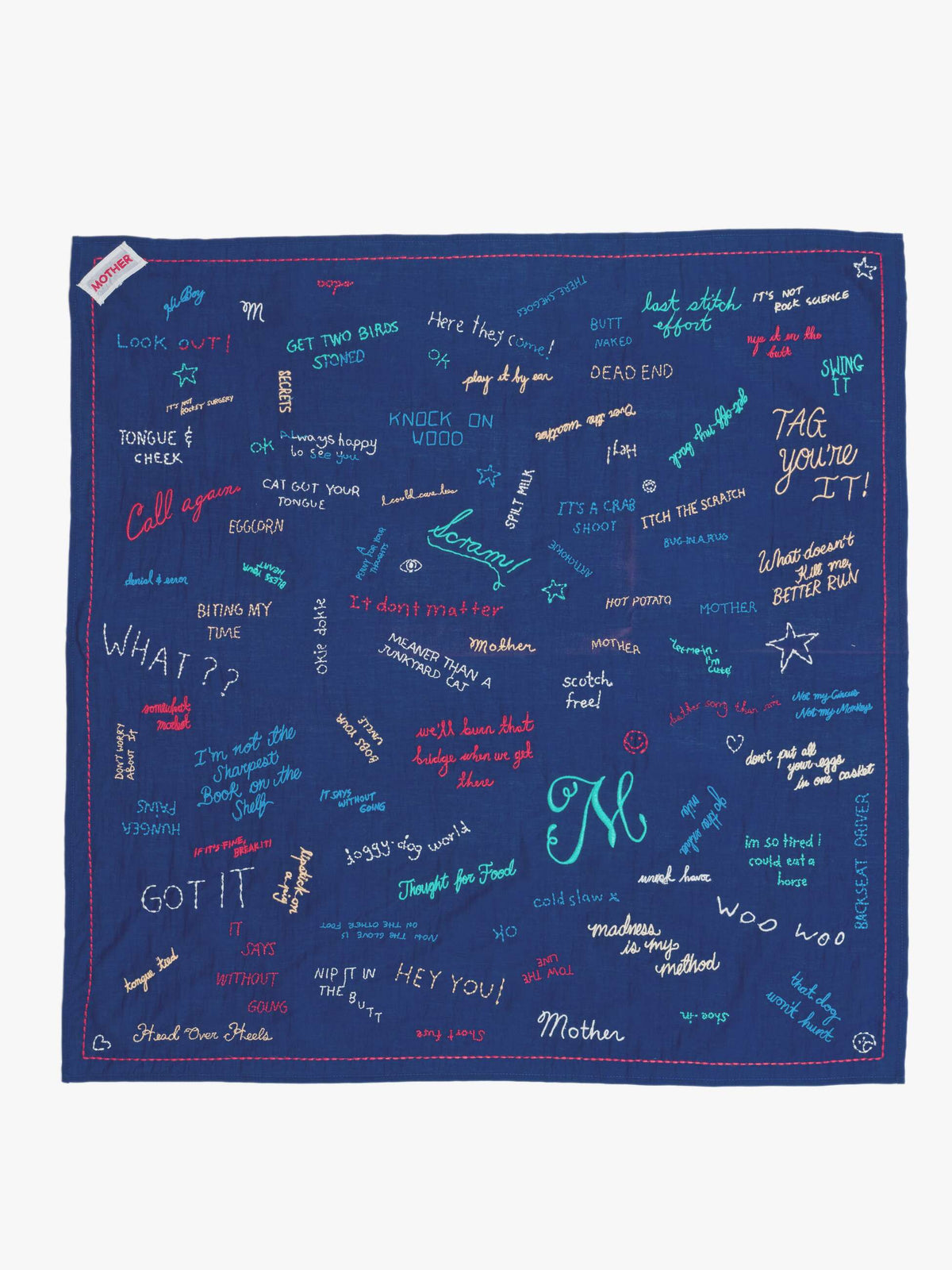 Women The Scarf It Down | Mother Denim Gibberish