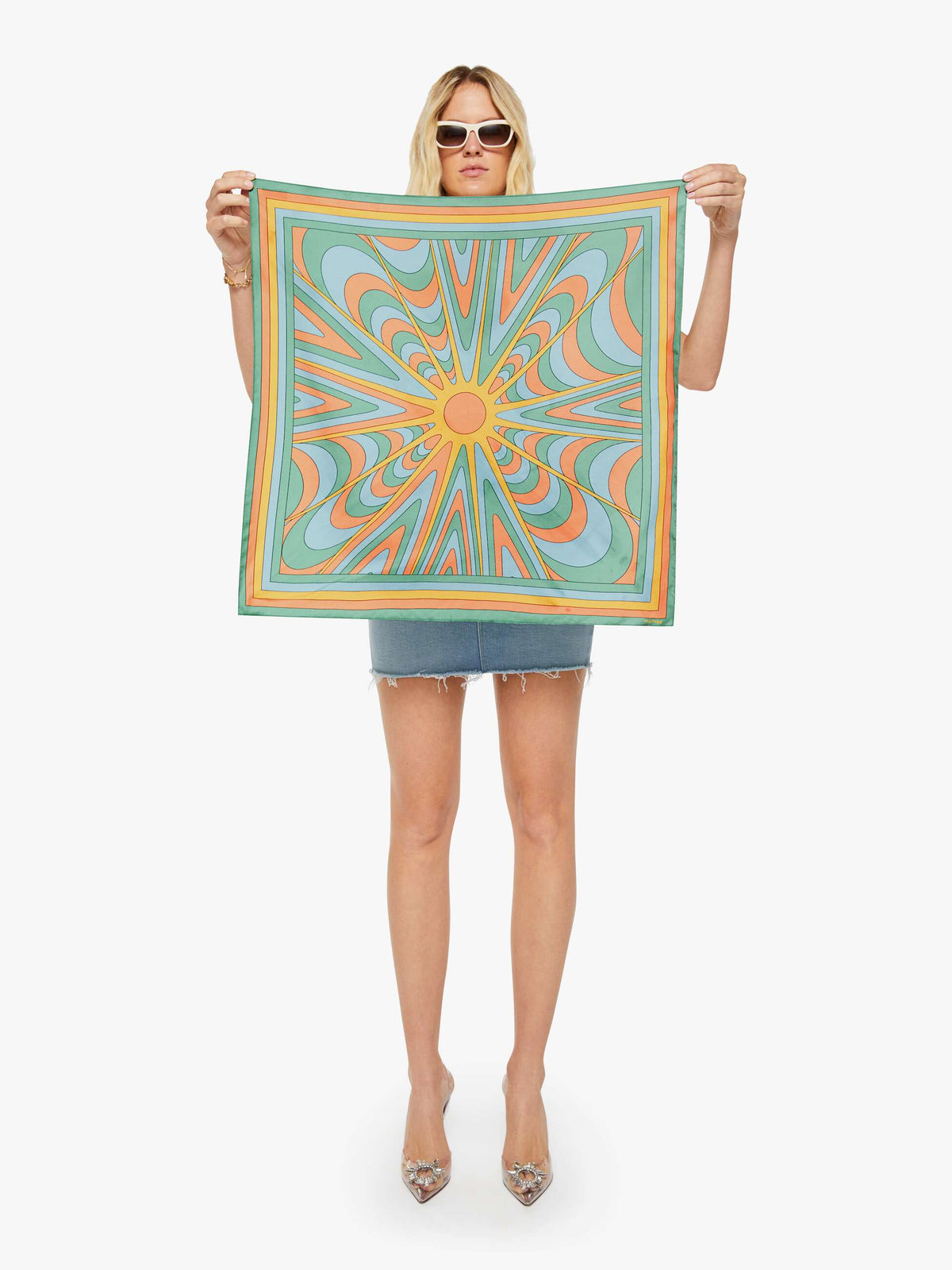 Women The Scarf It Down | Mother Denim Sun Baked