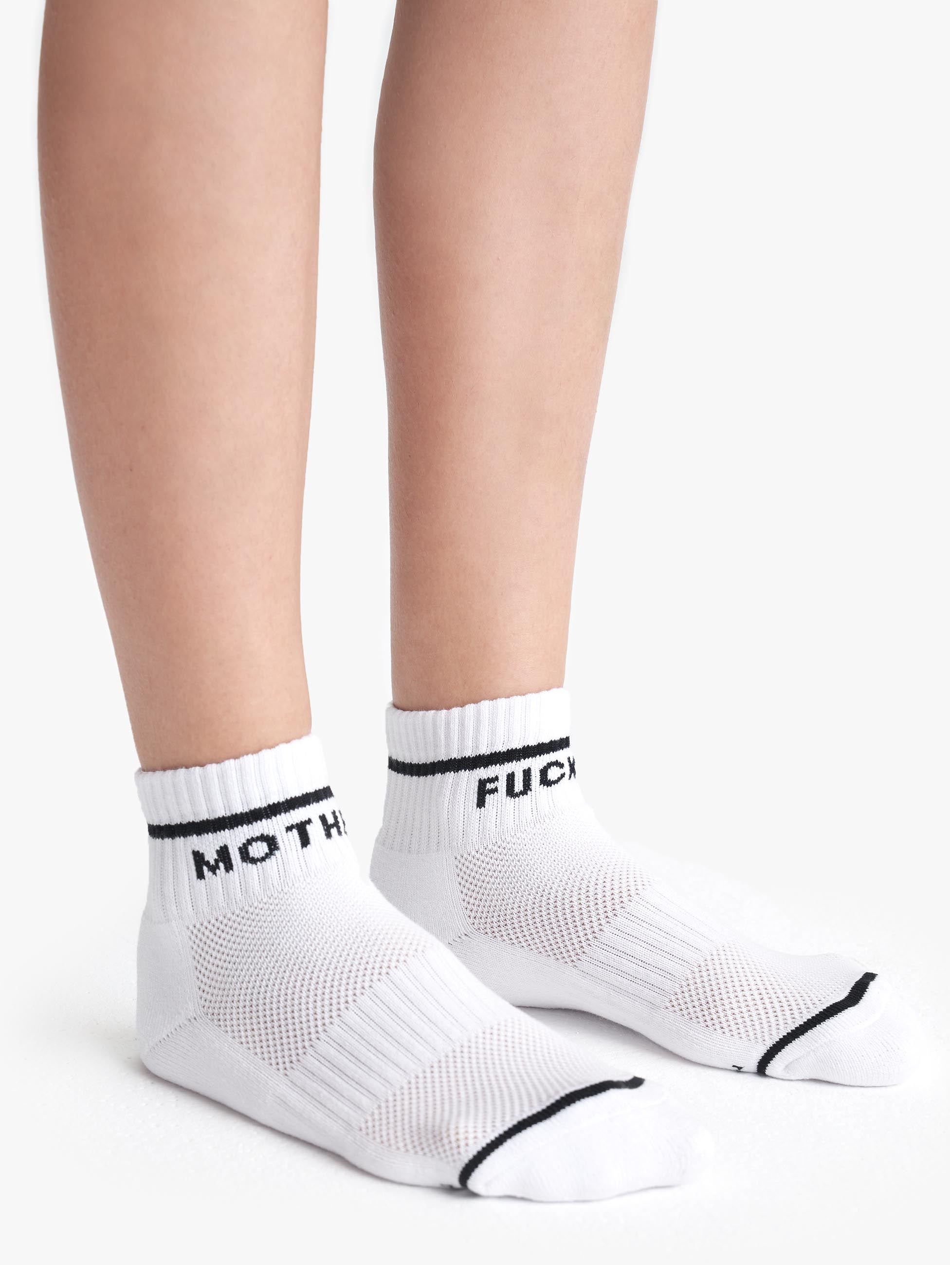 Women Baby Steps Ankle | Mother Denim White