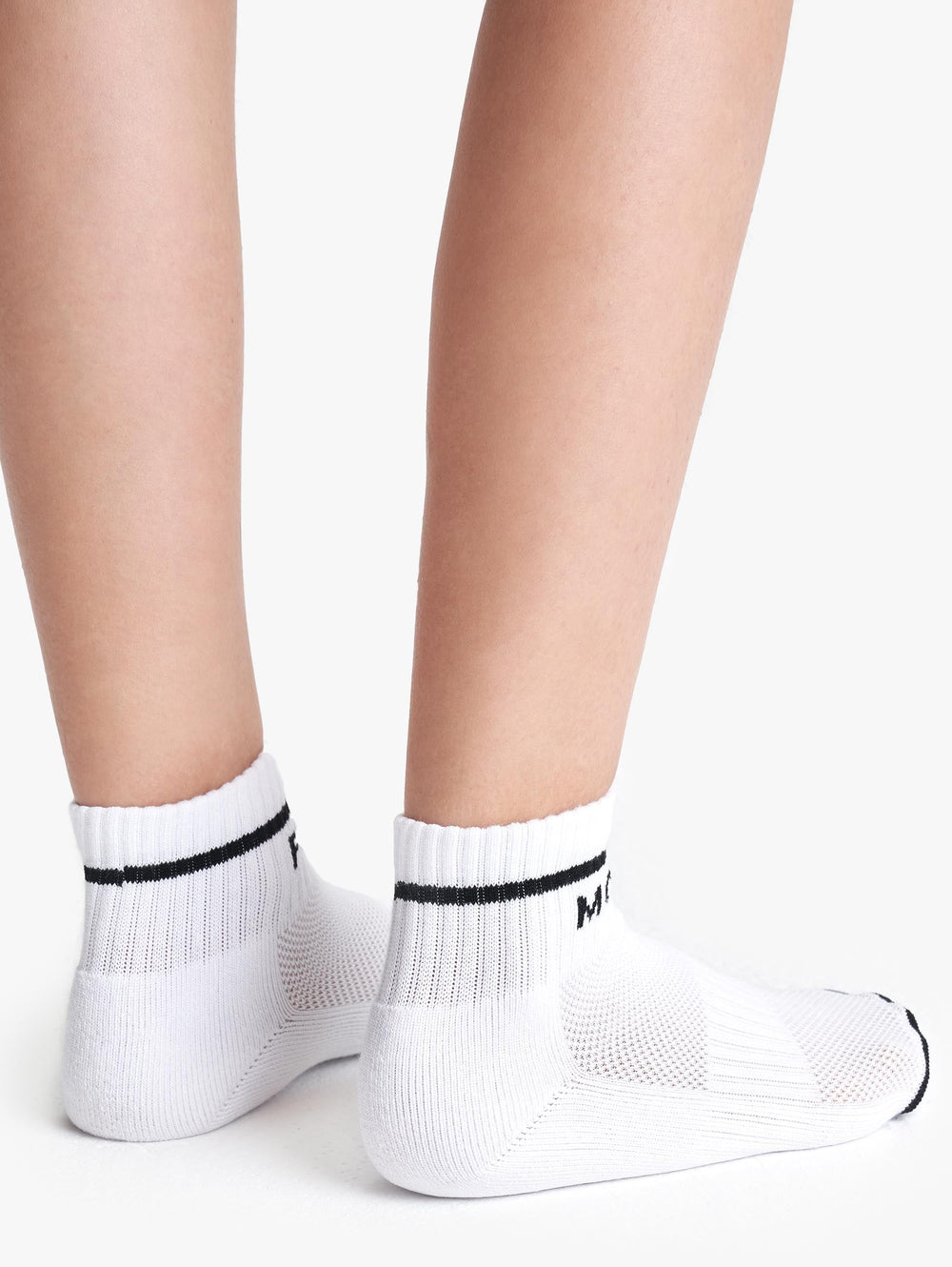 Women Baby Steps Ankle | Mother Denim White