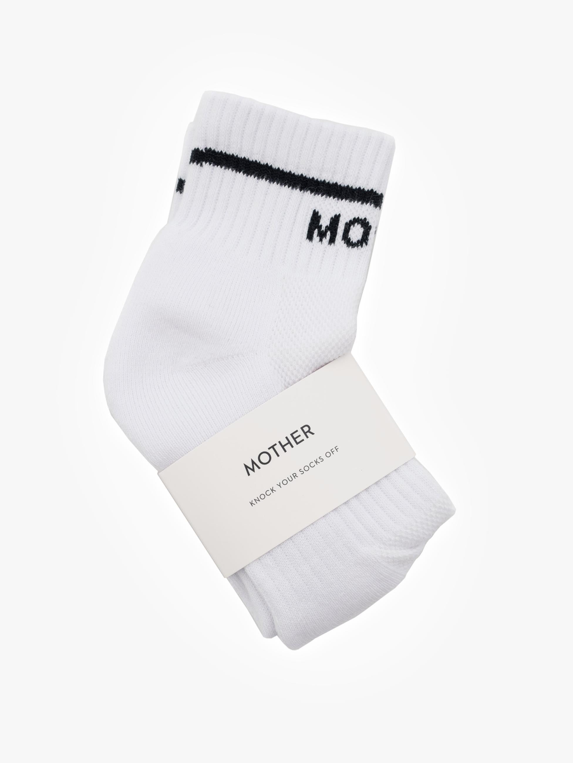 Women Baby Steps Ankle | Mother Denim White
